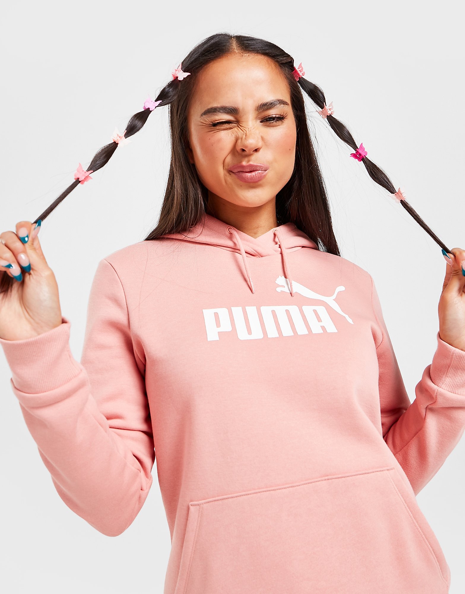 

Puma Core Overhead Hoodie - Pink - Womens, Pink