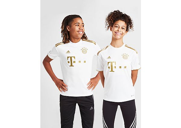 adidas Maillot Extérieur FC Bayern 22/23 - White / Dark Football Gold, White / Dark Football Gold