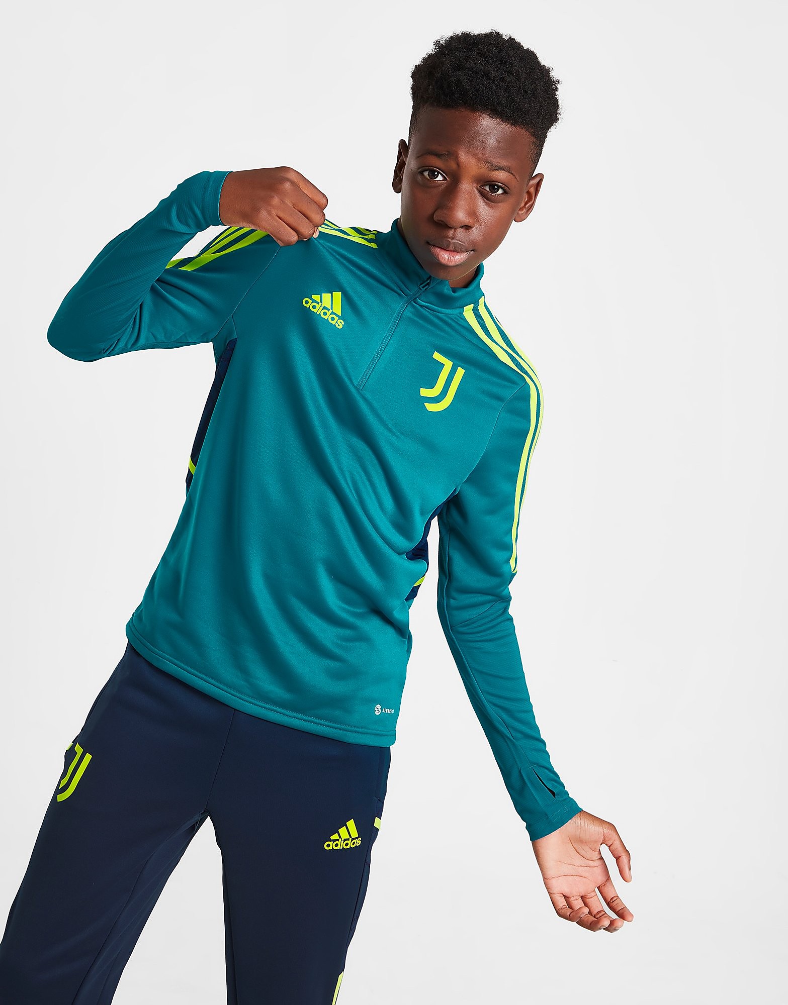 

adidas Juventus Training Top Junior - Active Teal - Kids, Active Teal