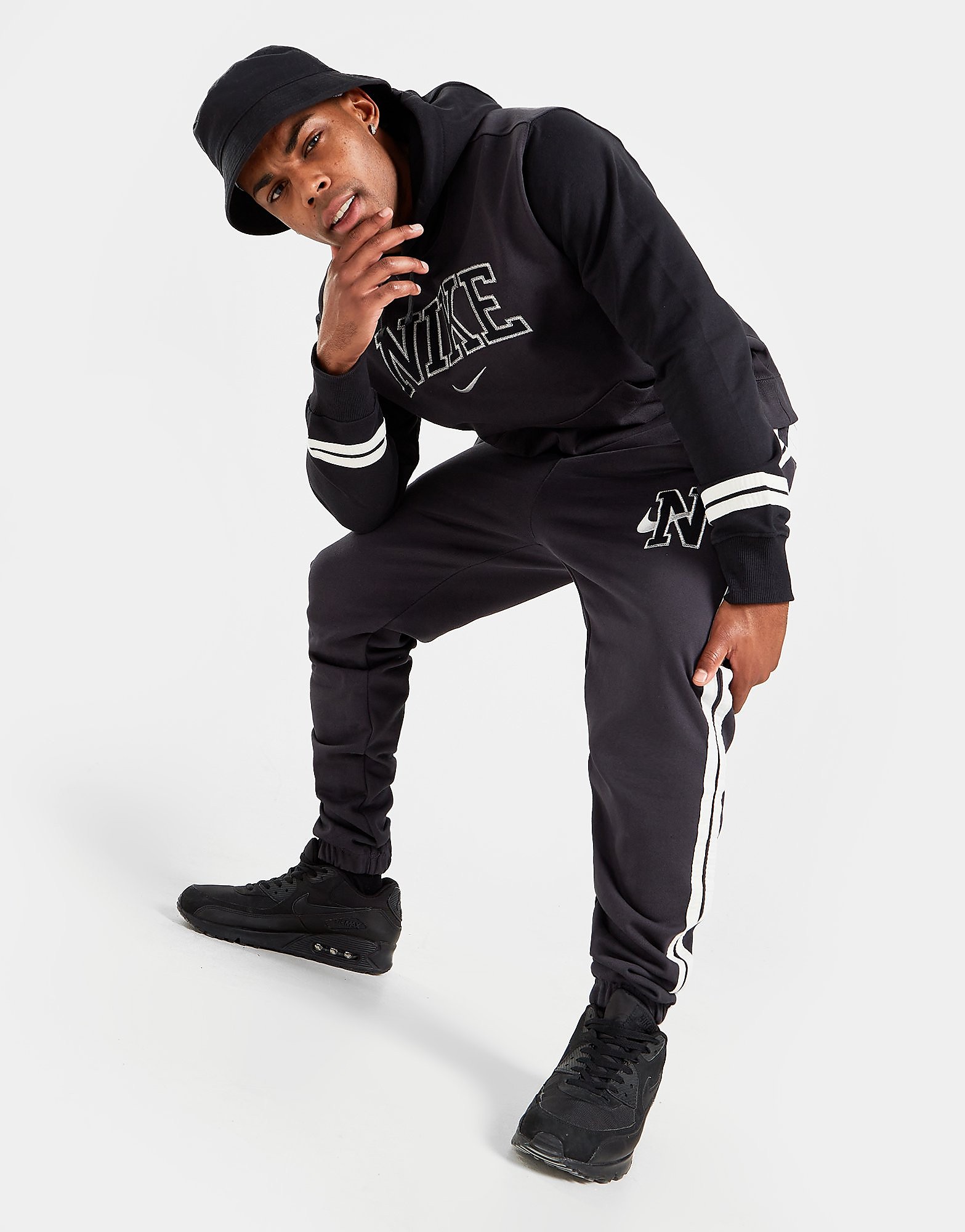 

Nike Sportswear Retro Fleece Trousers - Off-Noir - Mens, Off-Noir