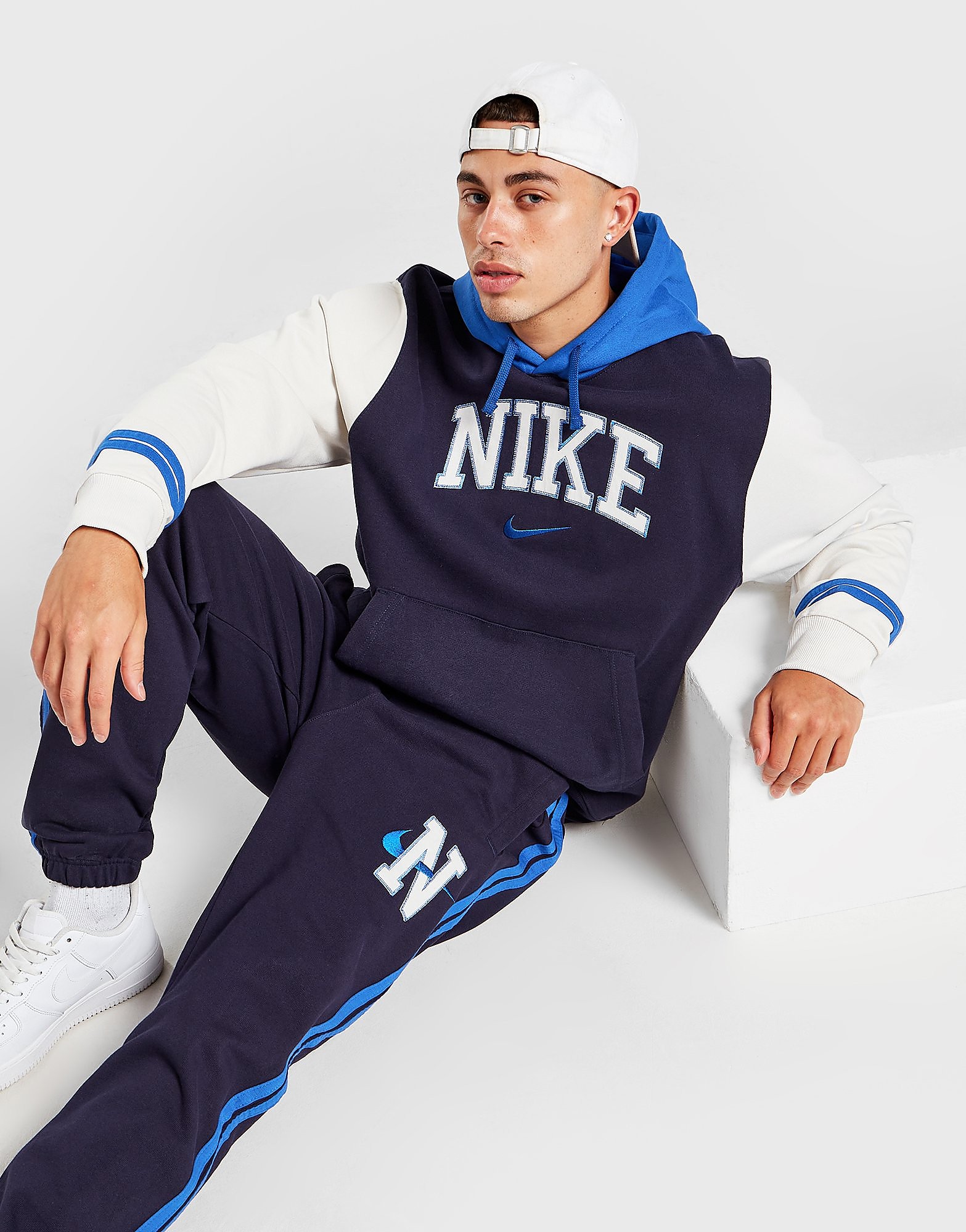 

Nike Sportswear Fleece Hoodie - Blackened Blue - Mens, Blackened Blue