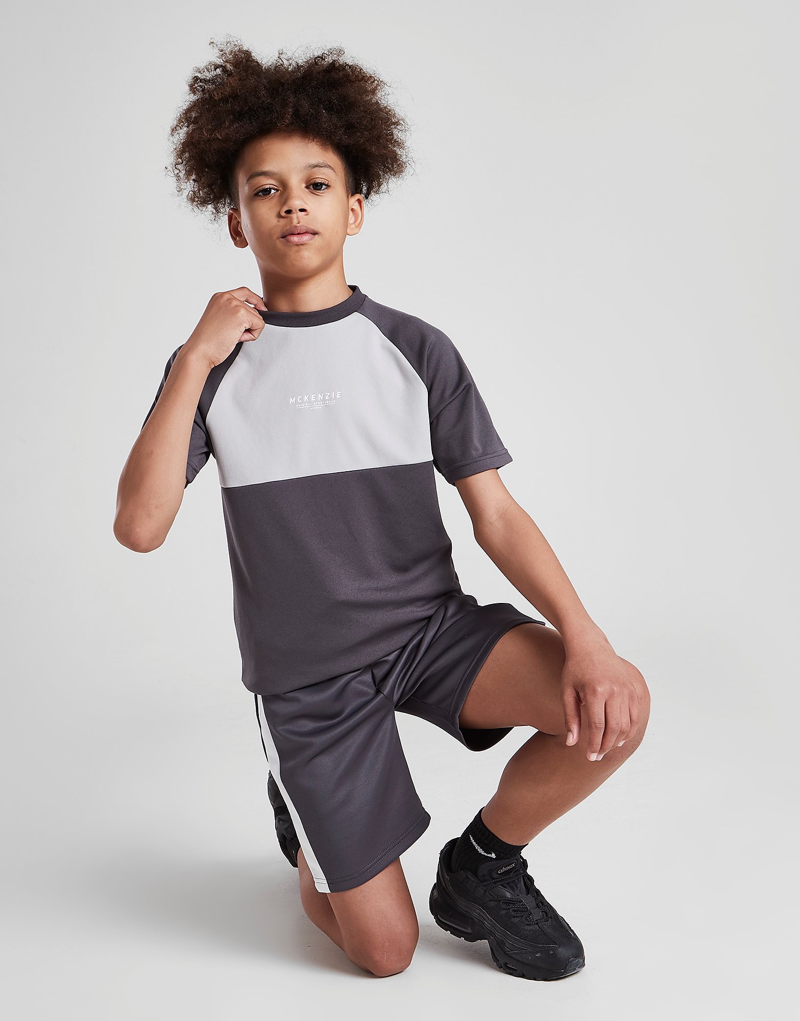 

McKenzie Exhilarate Poly T-Shirt Junior - Grey - Kids, Grey