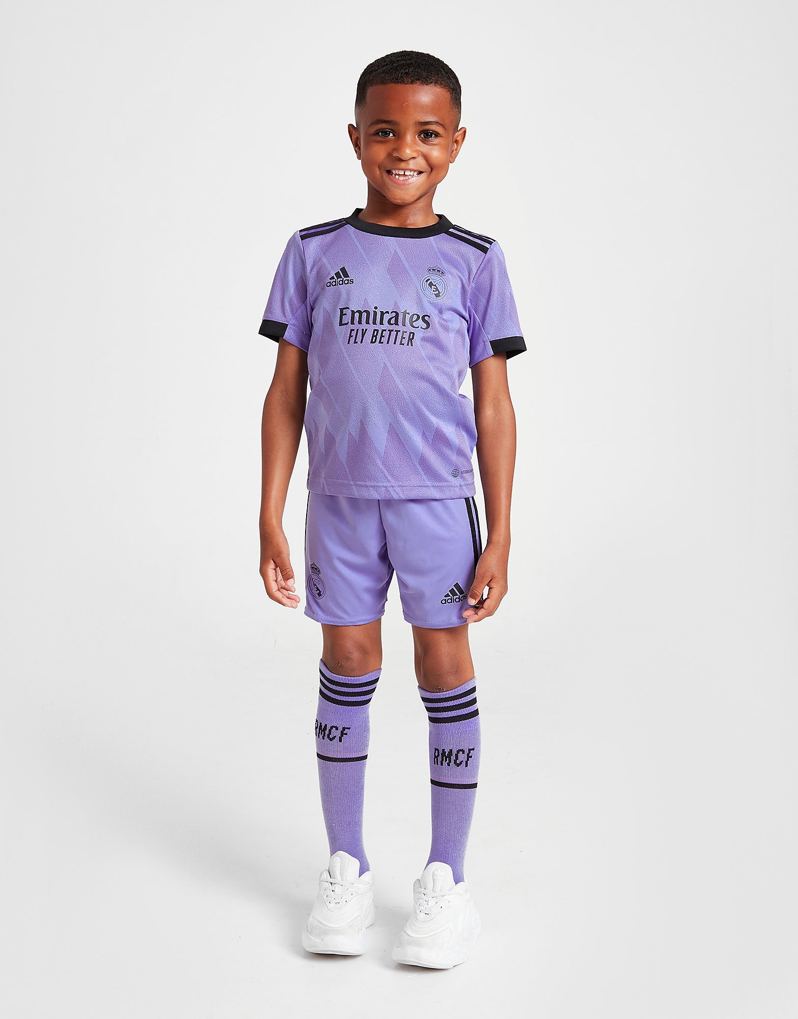 

adidas Real Madrid 2022/23 Away Kit Children - Purple - Kids, Purple