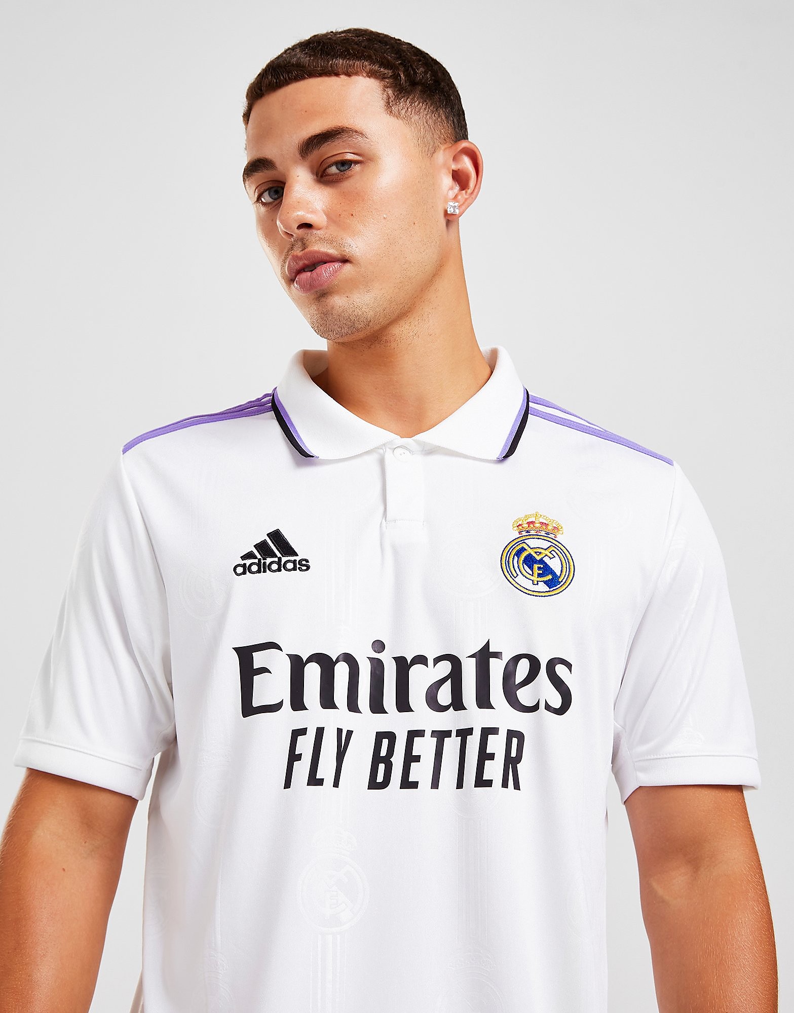 

adidas Real Madrid 2022/23 Home Shirt - White - Mens, White