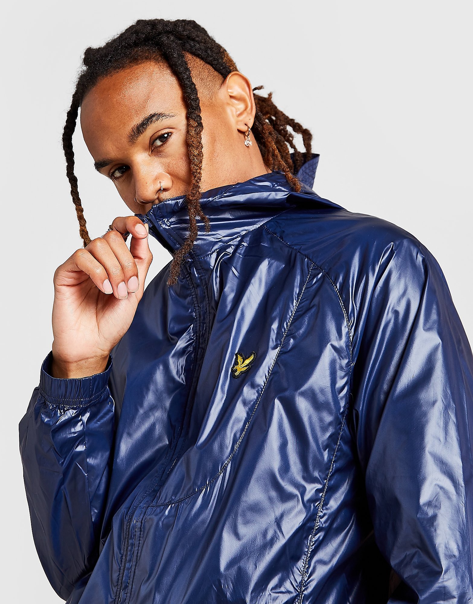 

Lyle & Scott Sheen Lightweight Jacket - Navy - Mens, Navy