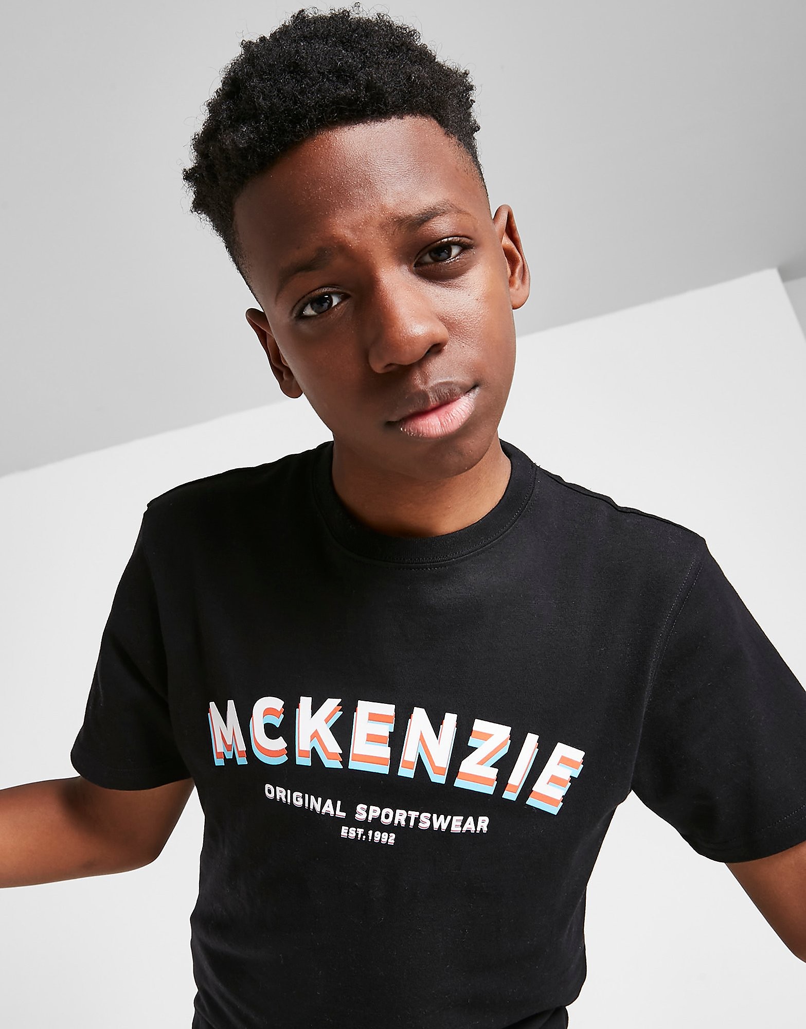 McKenzie Yael T-Shirt Junior - Black - Kids, Black