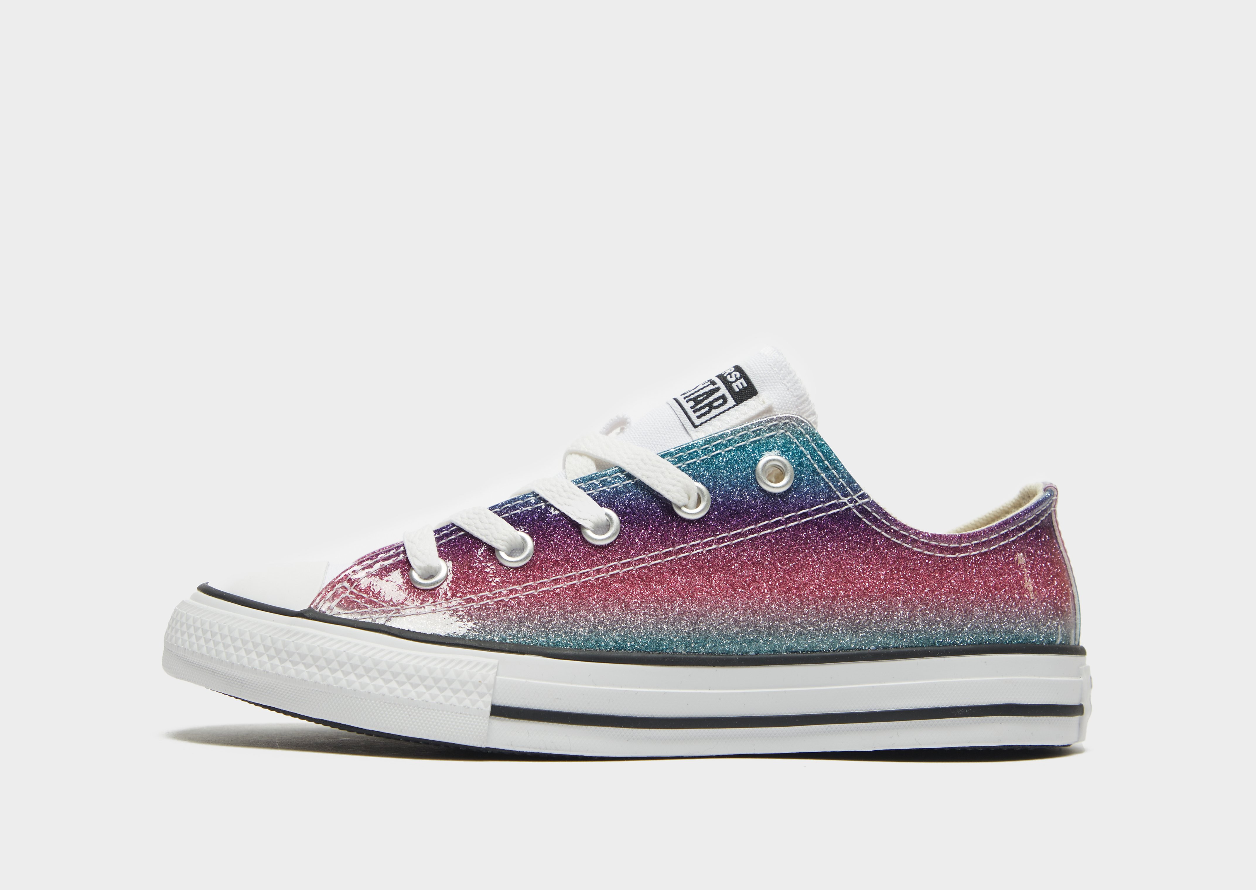 Converse Chuck Taylor All Star Ox Glitter Drip Children - Pink - Kids, Pink