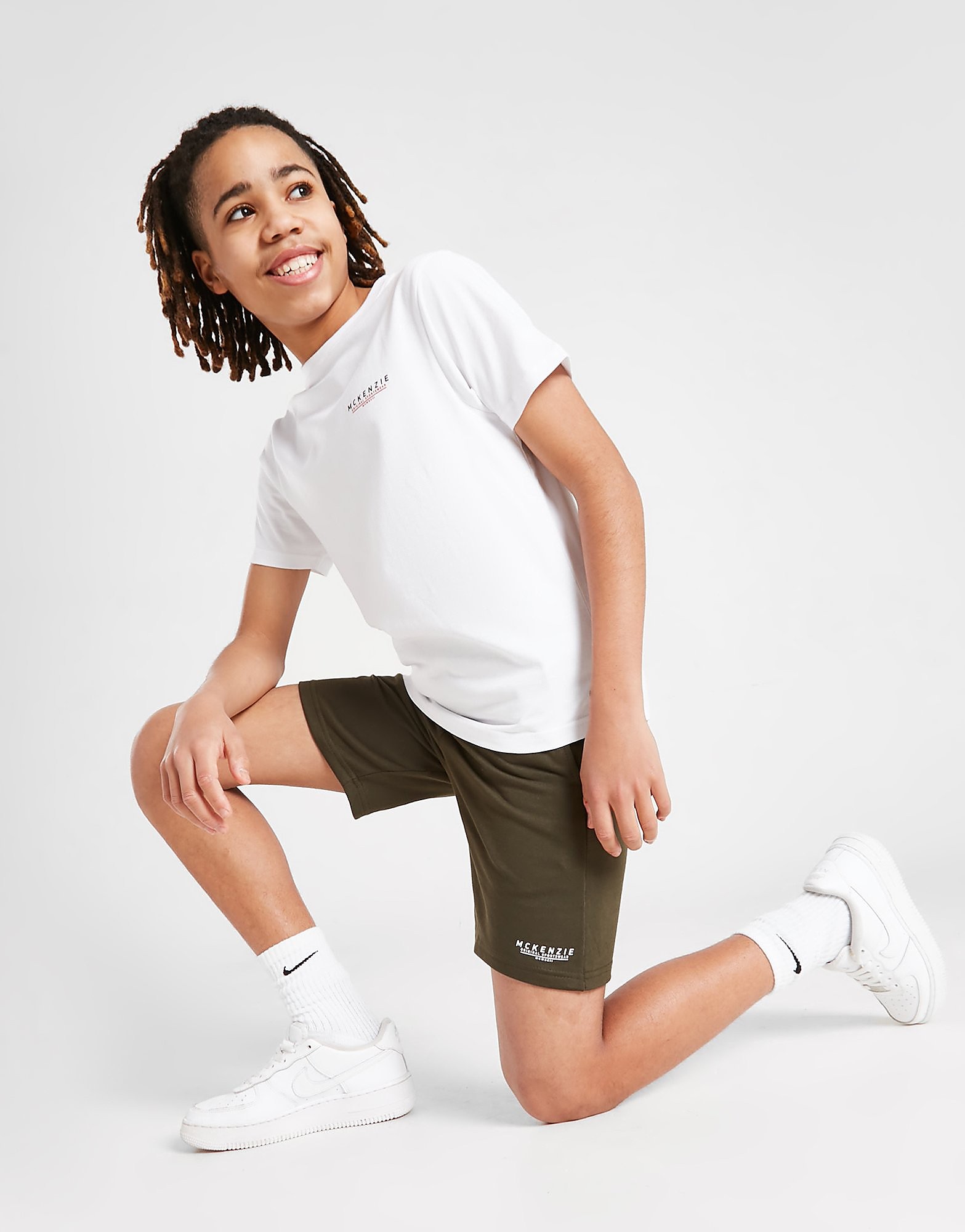 

McKenzie Essential Fleece Shorts Junior - Green - Kids, Green