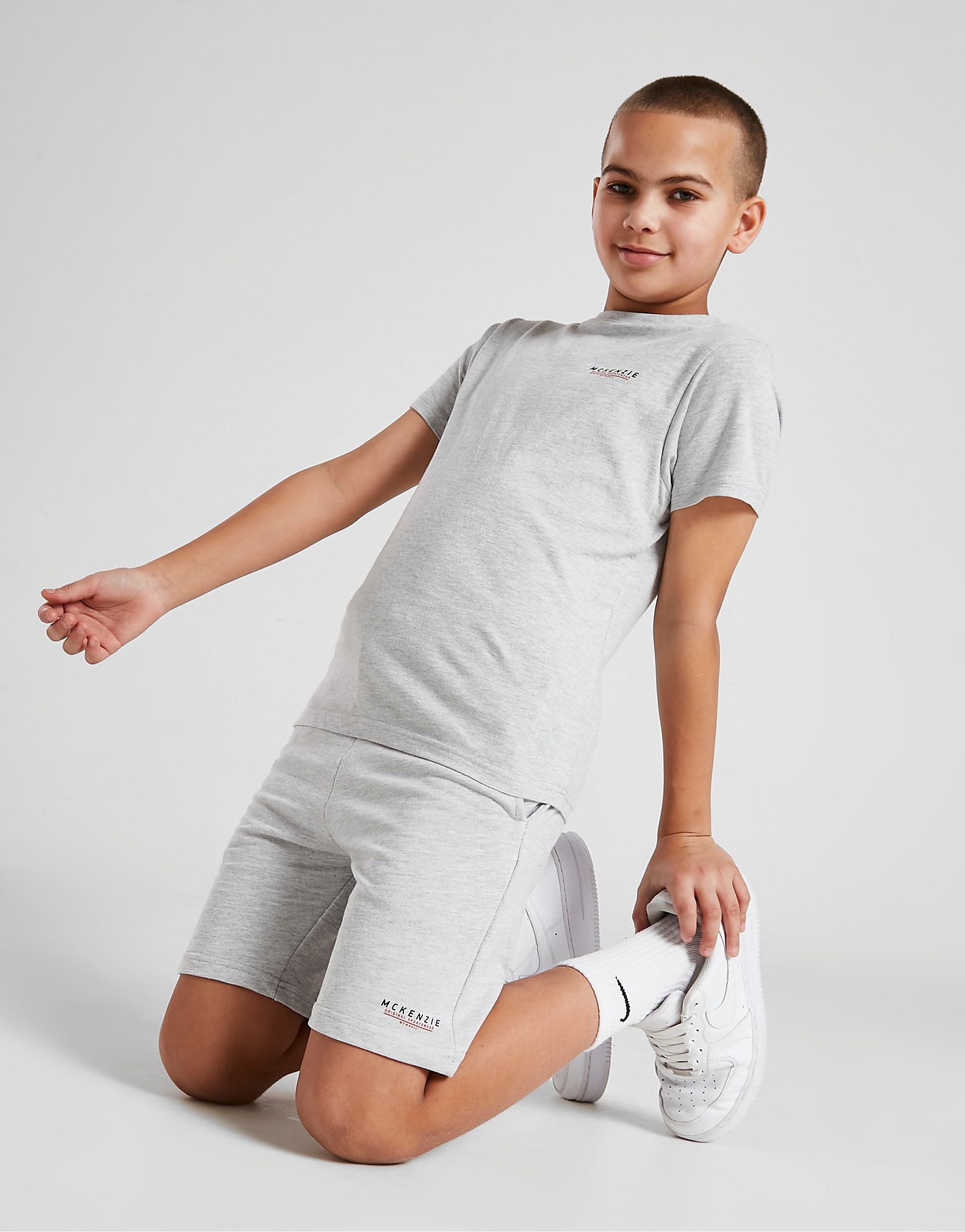 

McKenzie Essential Fleece Shorts Junior - Grey - Kids, Grey