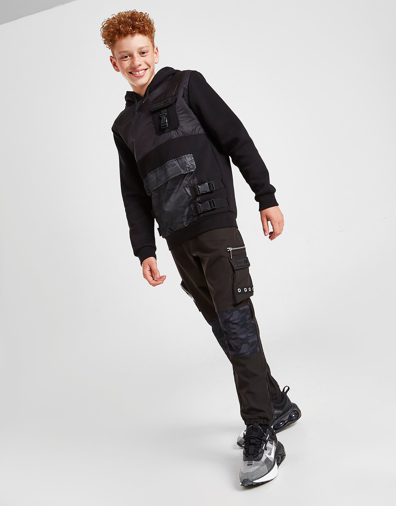 Supply & Demand Sniper Cargo Pants Junior, Svart