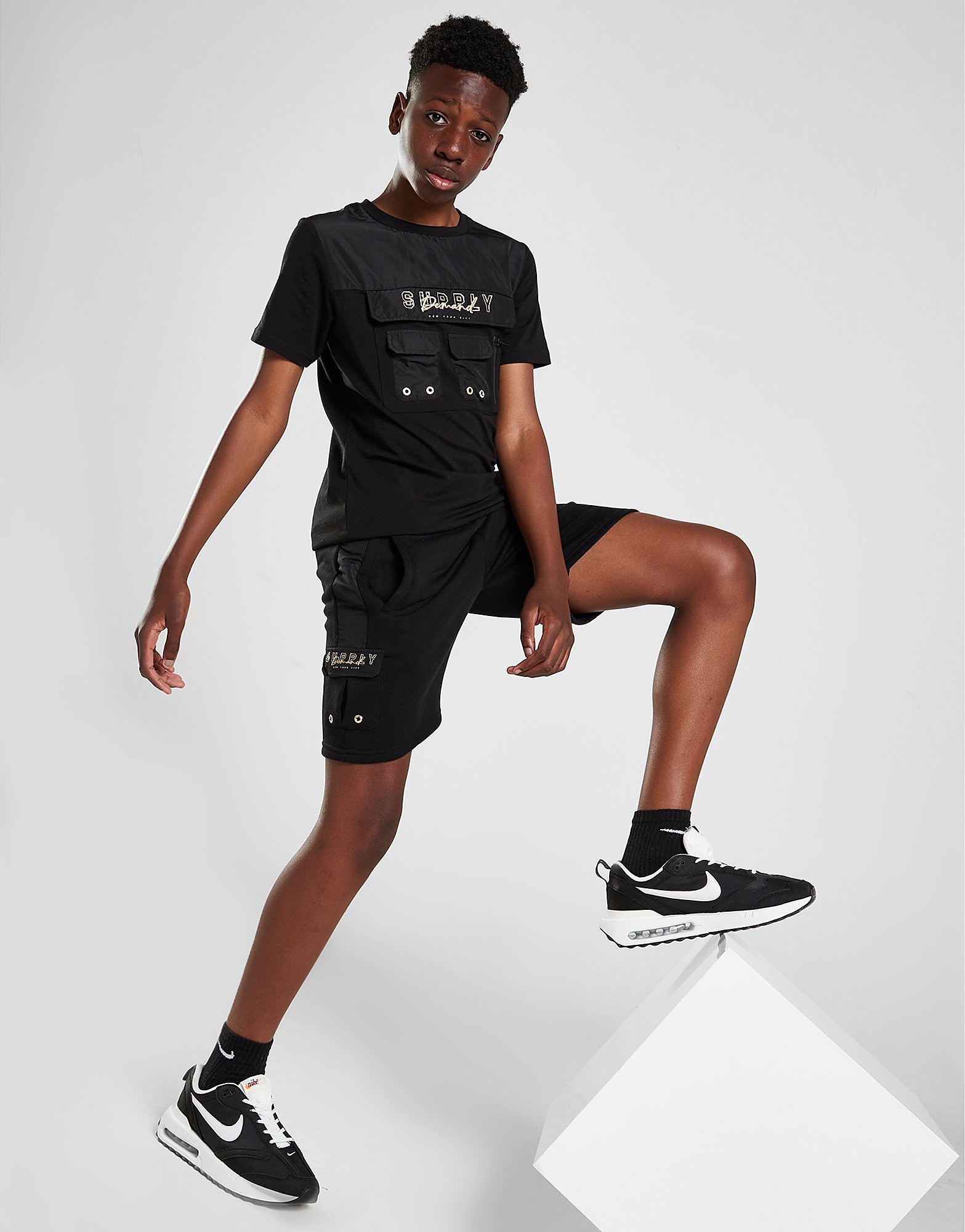 

Supply & Demand Defense Shorts Junior - Black - Kids, Black