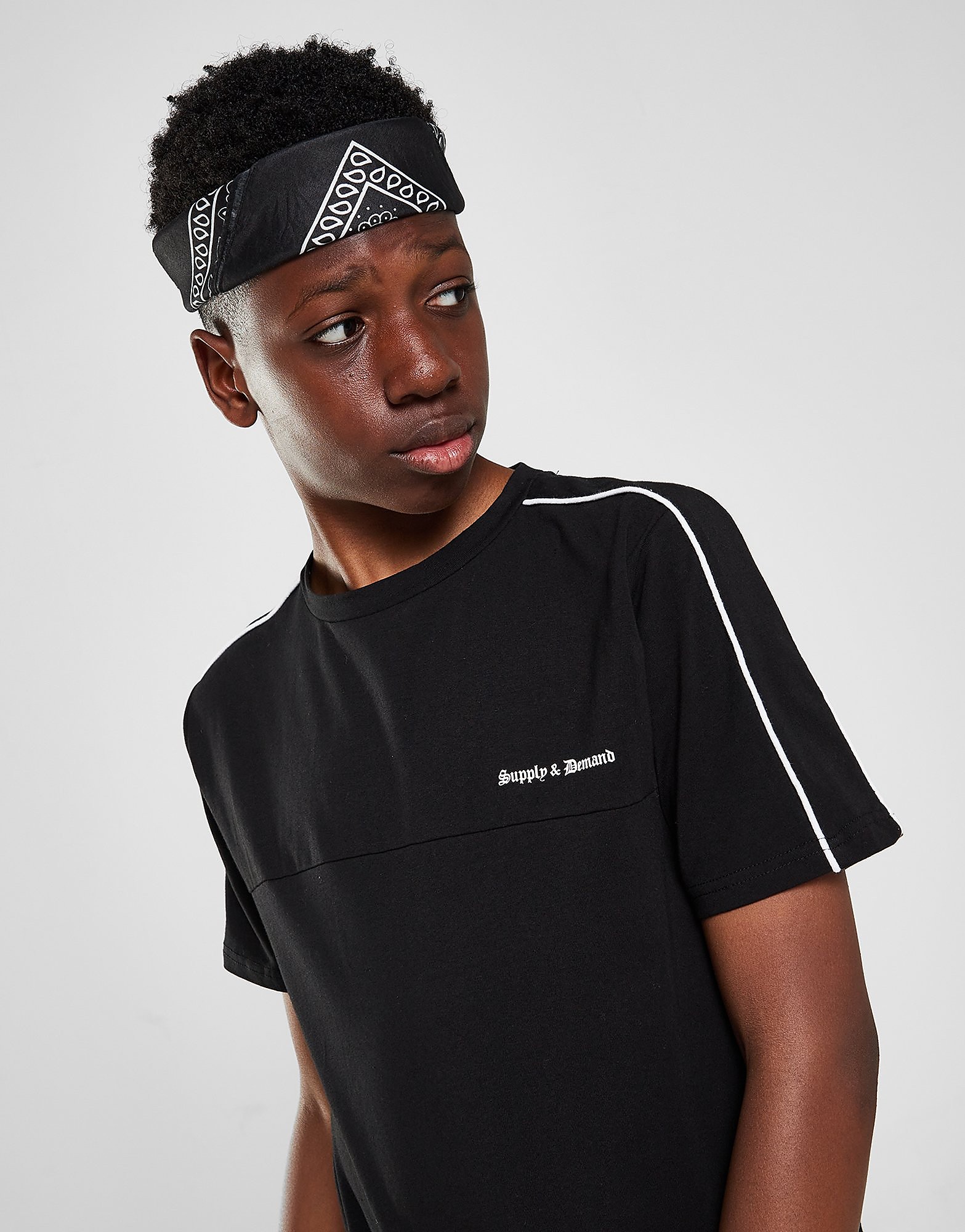 

Supply & Demand Retro Pipe T-Shirt Junior - Black - Kids, Black