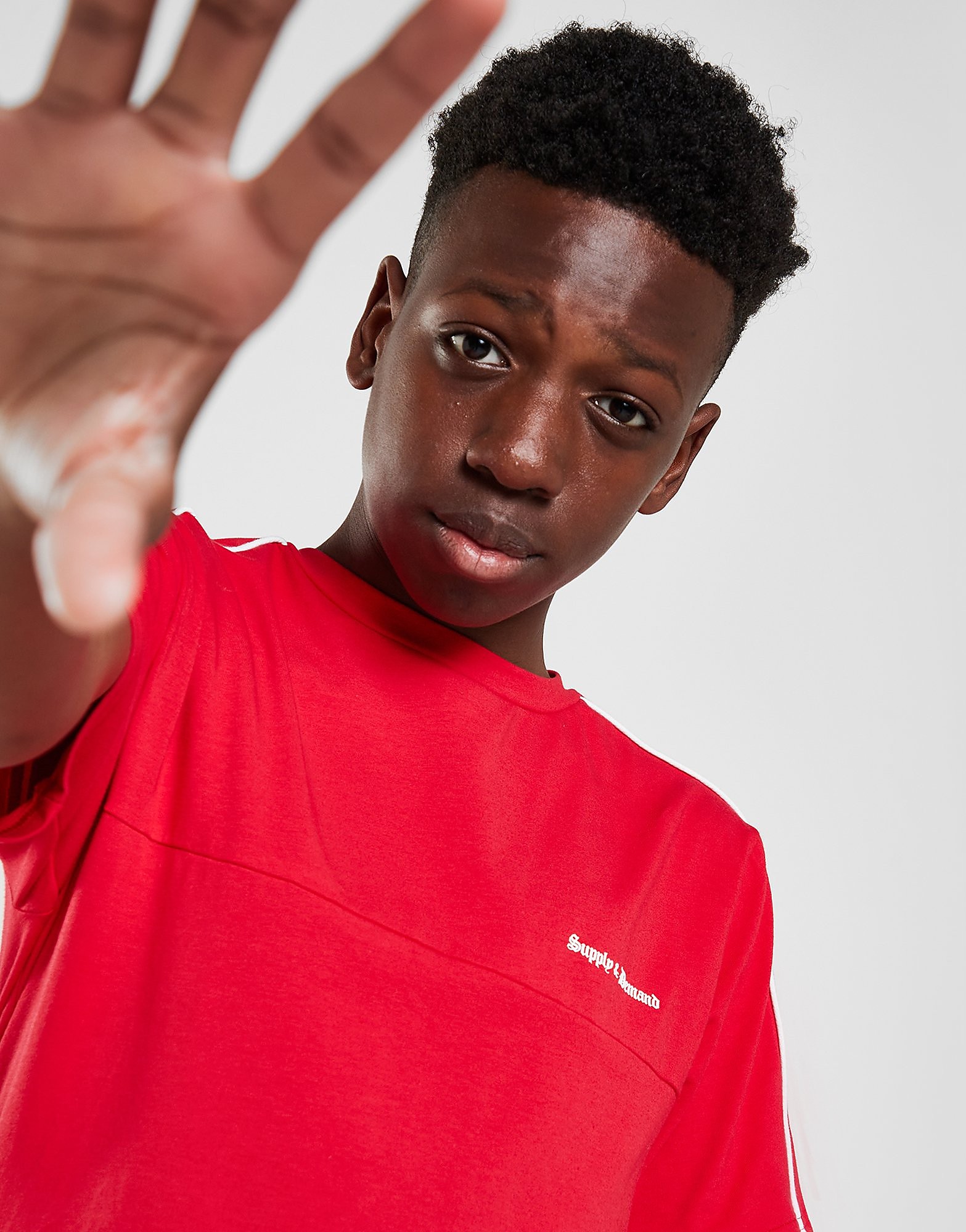 

Supply & Demand Retro Pipe T-Shirt Junior - Red - Kids, Red