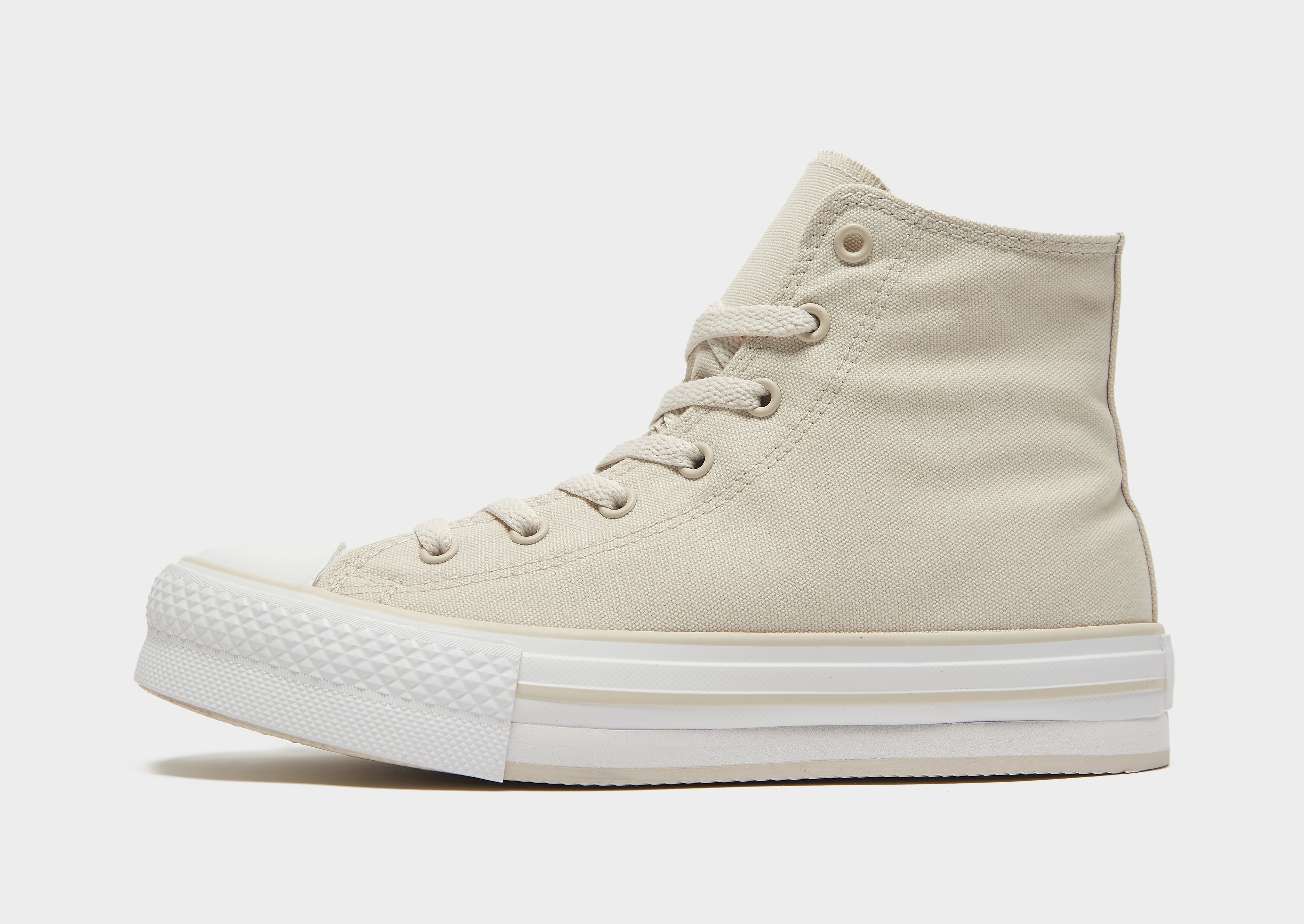 Converse All Star Lift High Junior - Only at JD - Beige - Kids, Beige