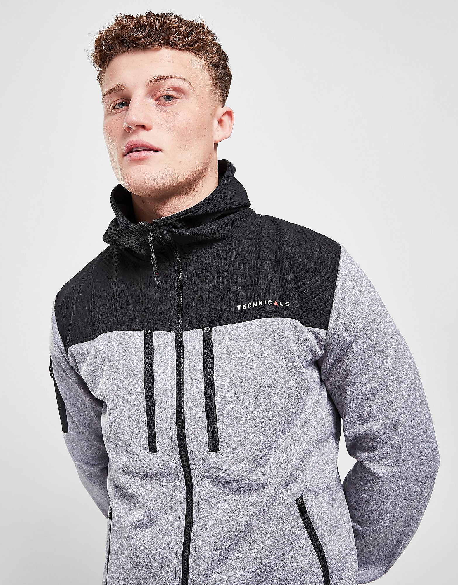 Technicals Dyno Poly Hoodie - Grey - Mens, Grey