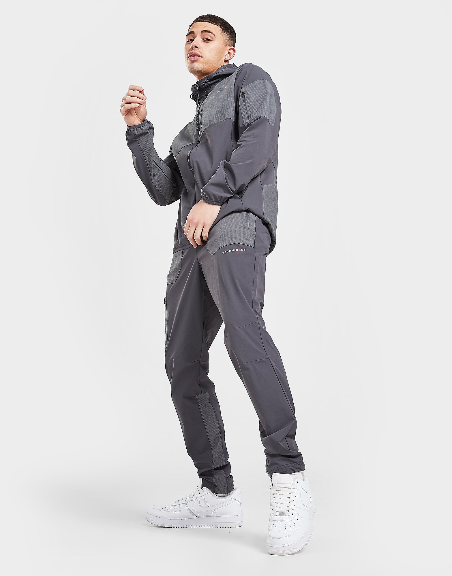 

Technicals Tread Light Track Pants - Grey - Mens, Grey