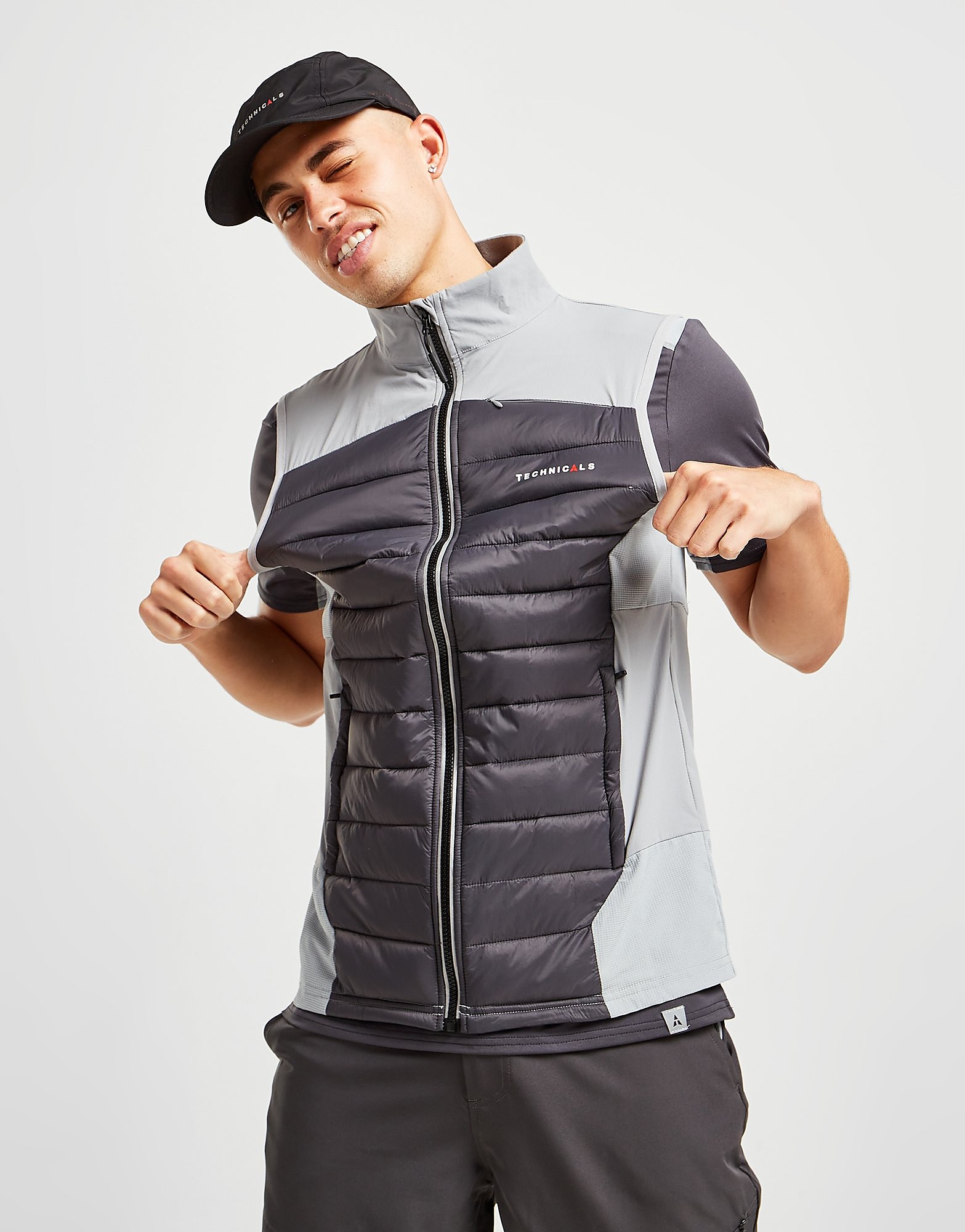 Technicals Fuse Gilet - Grey - Mens, Grey