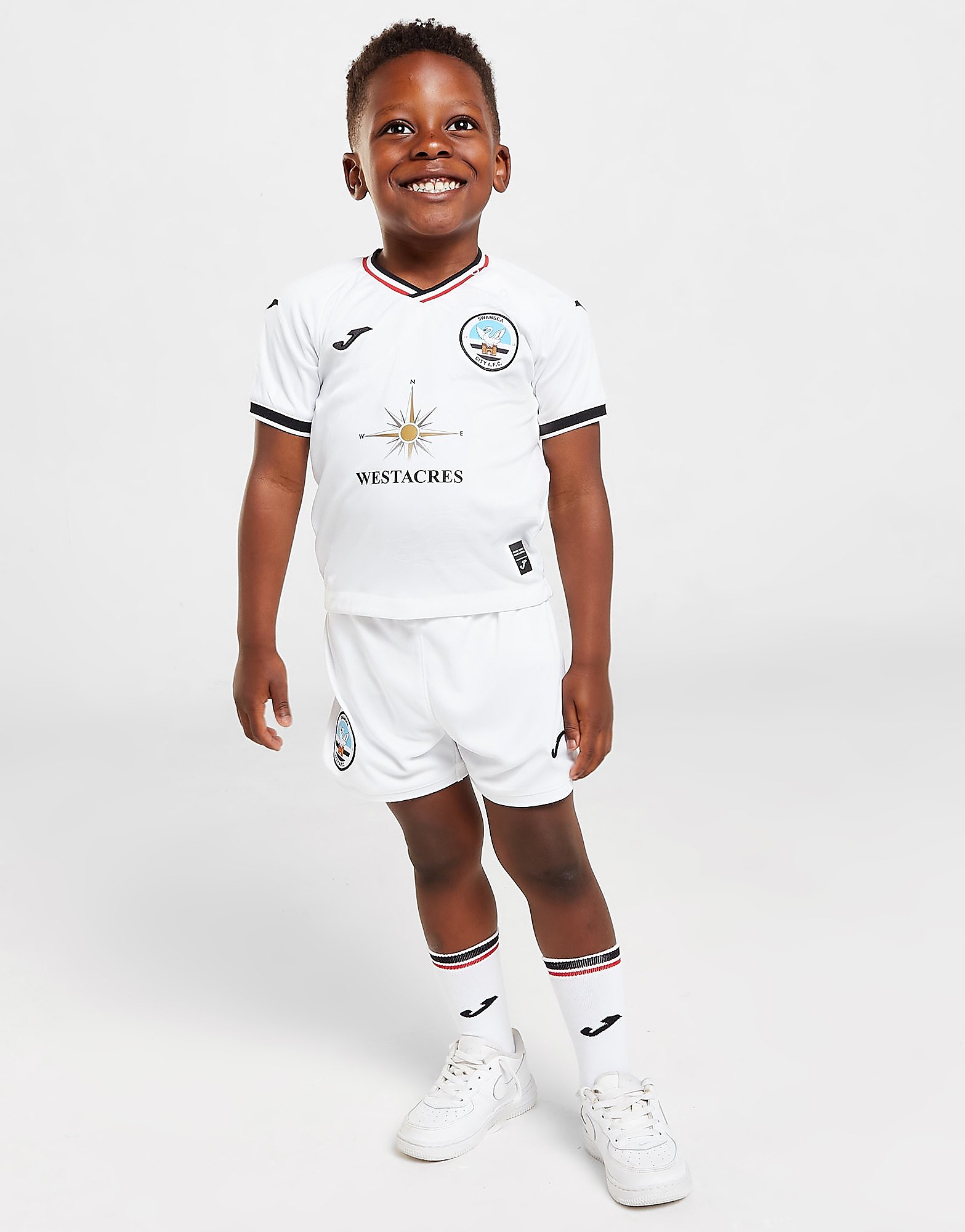 

Joma Swansea City FC 2022/23 Home Kit Children - White - Kids, White