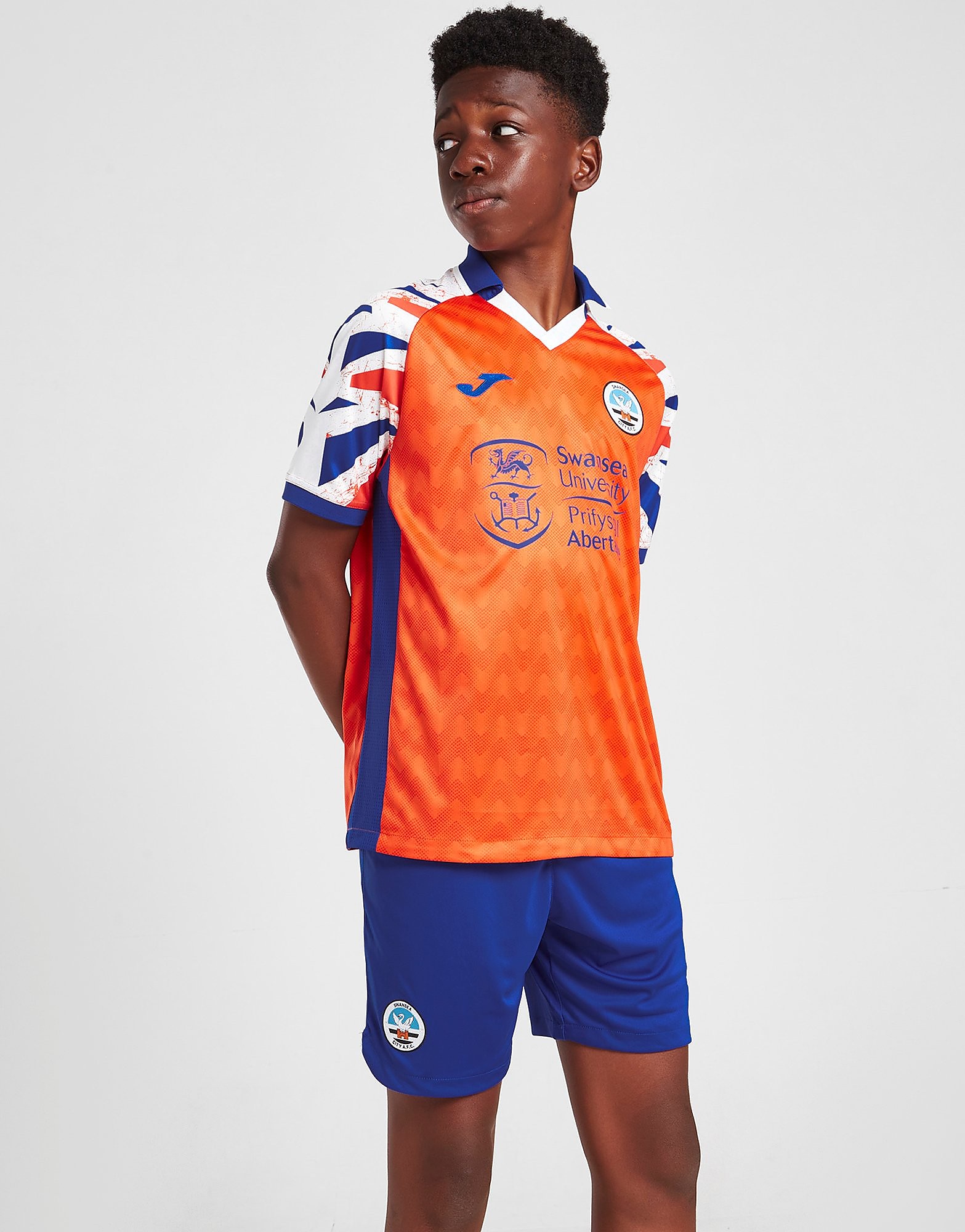

Joma Swansea City FC 2022/23 Away Shorts Junior - Blue - Kids, Blue