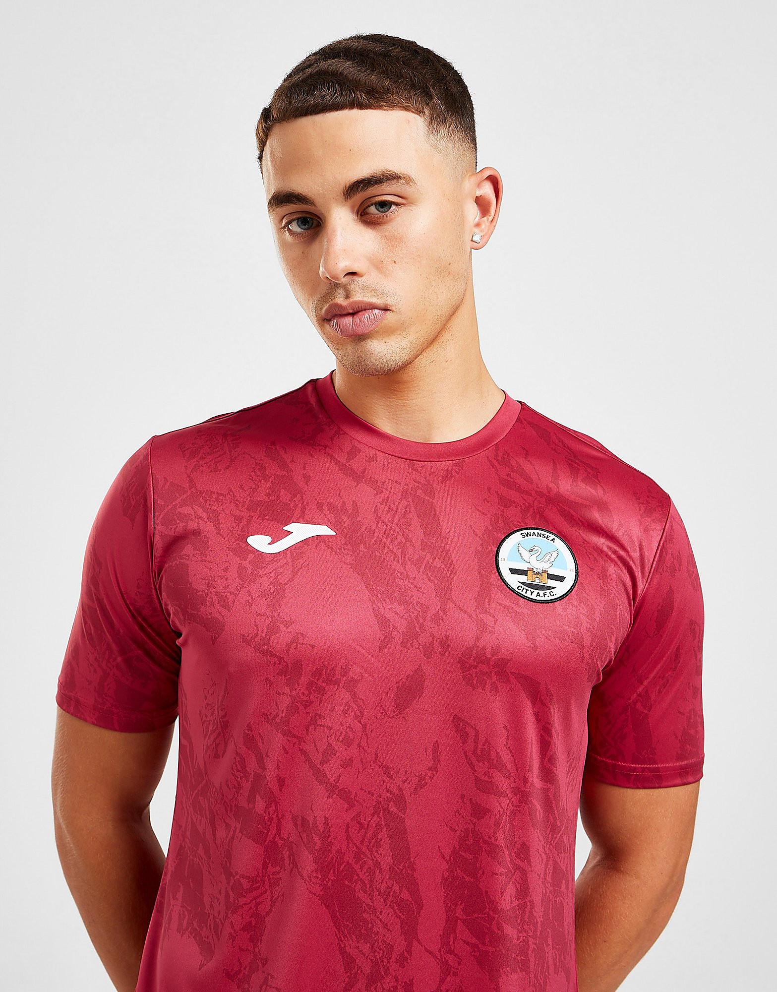 

Joma Swansea City FC Warm Up Shirt - Red - Mens, Red