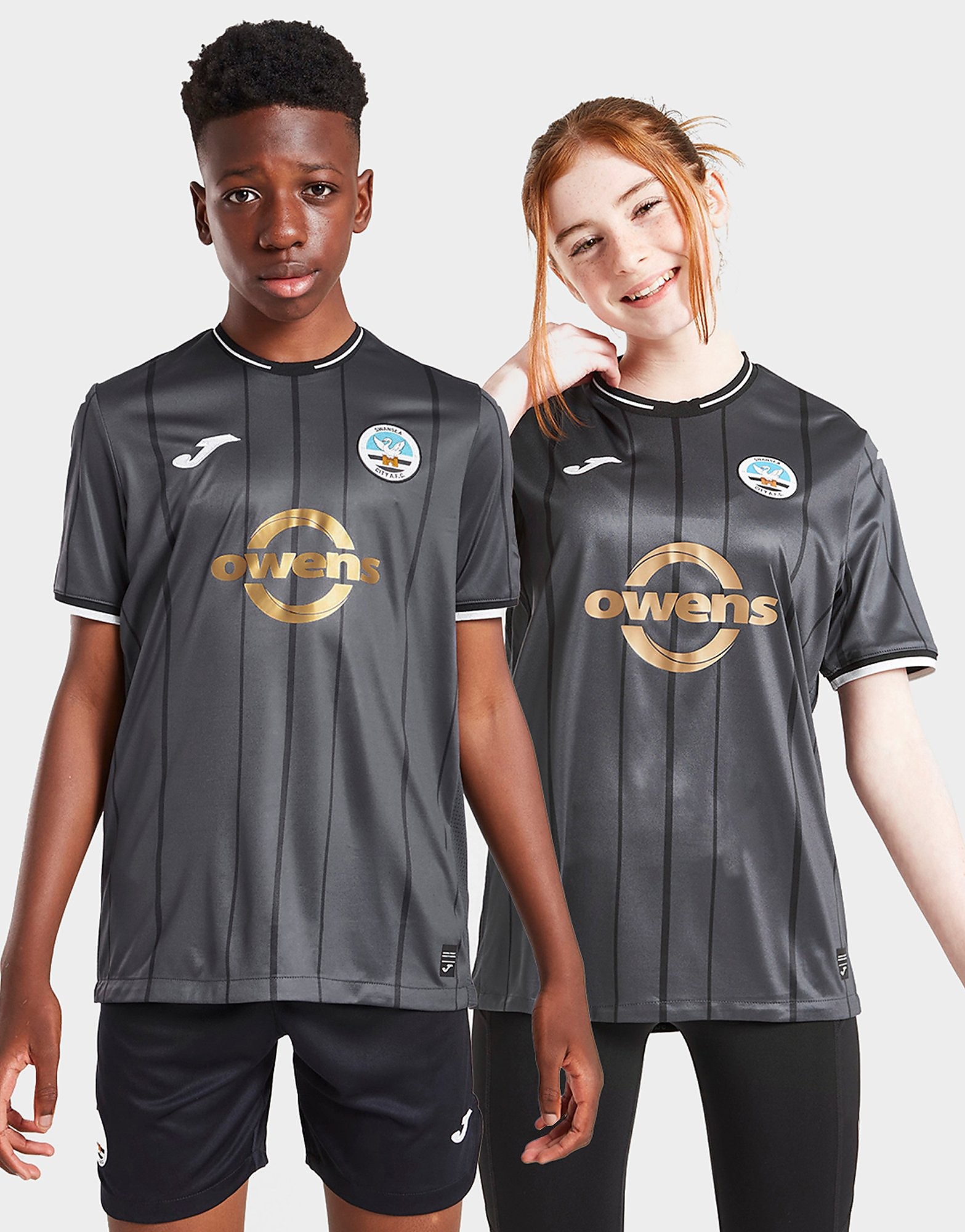 

Joma Swansea City FC 2022/23 Third Shirt Junior - Black - Kids, Black