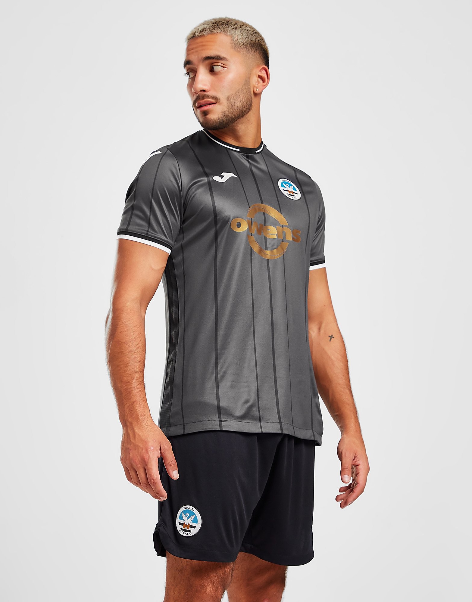 

Joma Swansea City FC 2022/23 Third Shorts - Black - Mens, Black