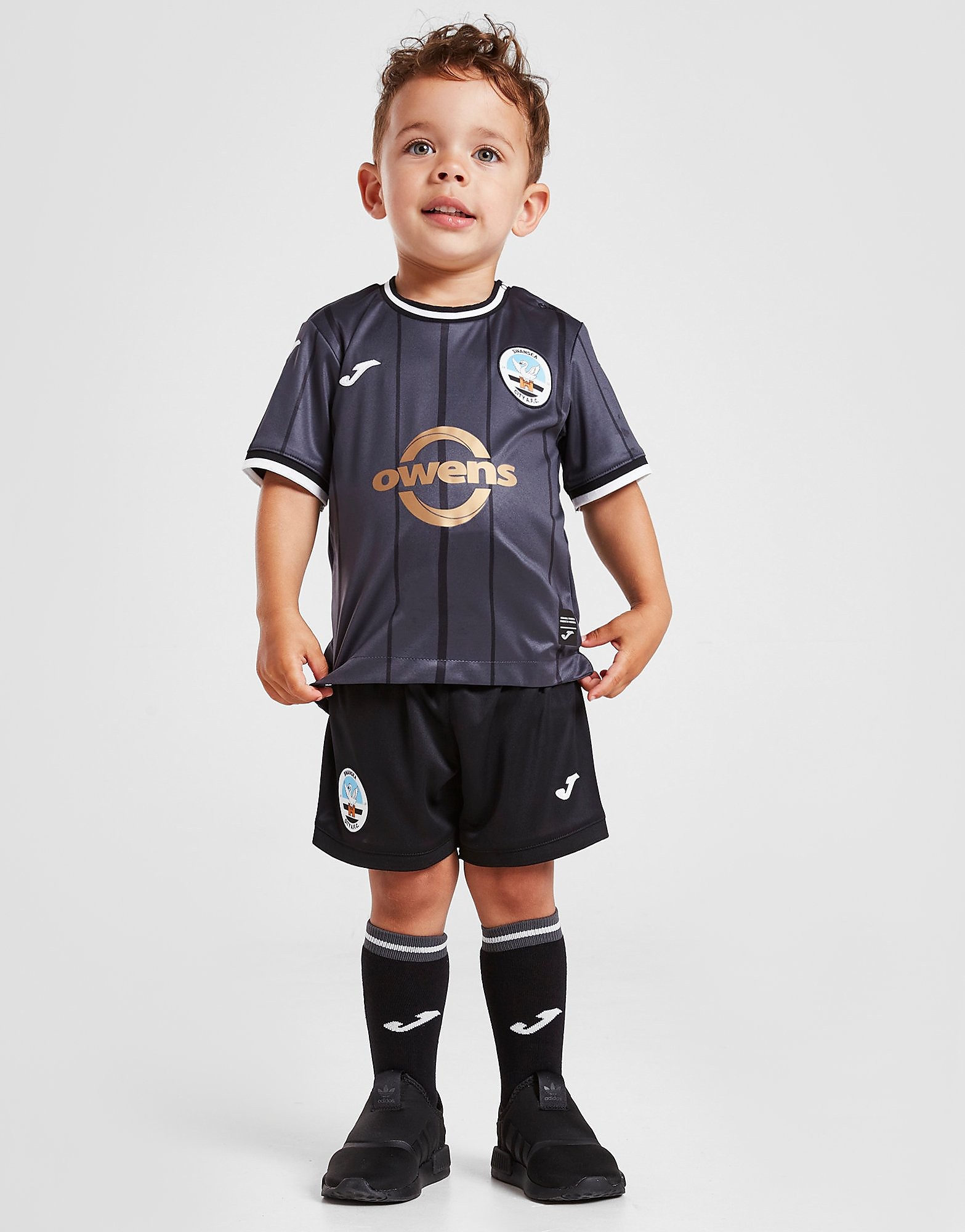 

Joma Swansea City FC 2022/23 Third Kit Children - Black - Kids, Black