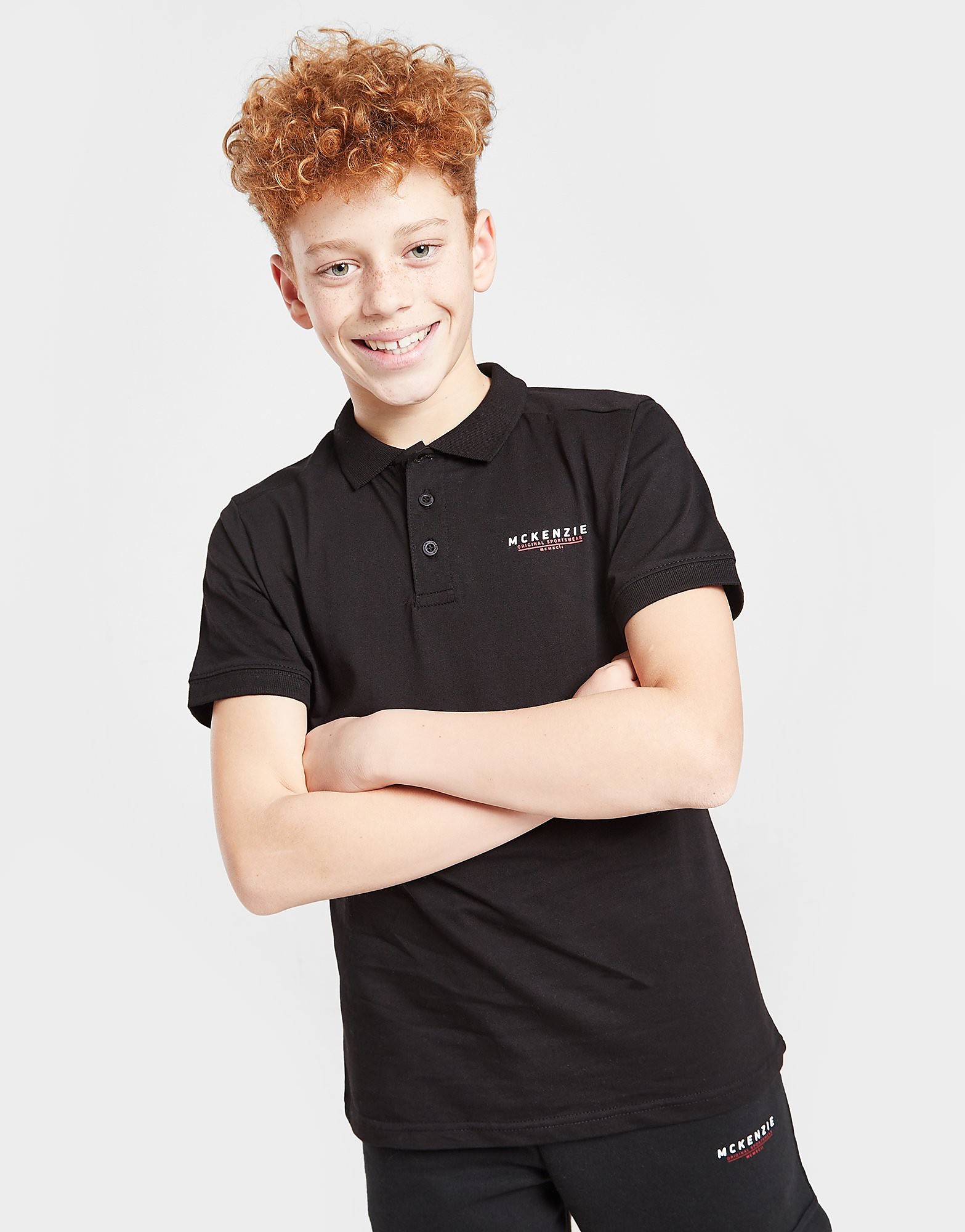 

McKenzie Essential Polo Shirt Junior - Only at JD - Black - Kids, Black