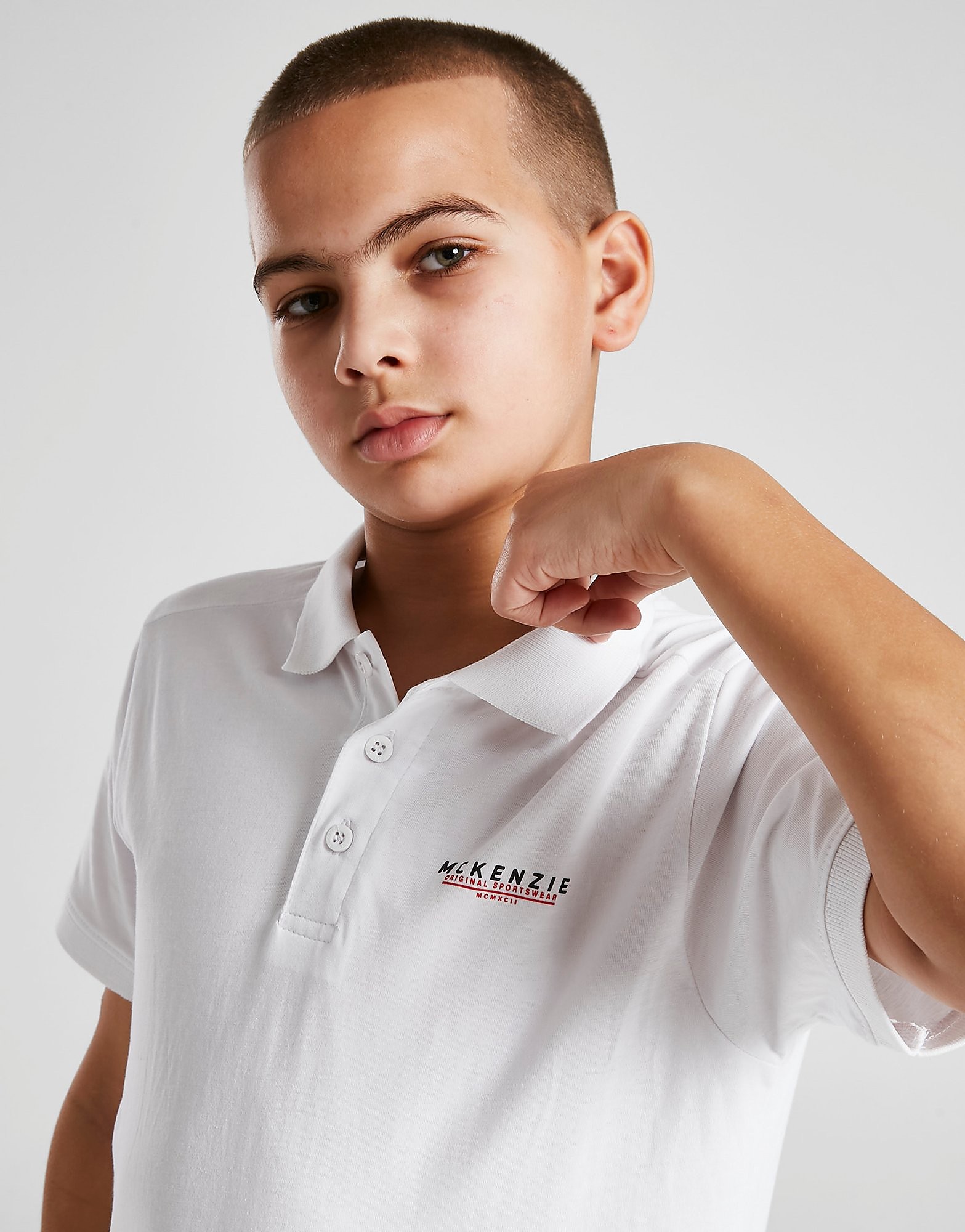 

McKenzie Essential Polo Shirt Junior - Only at JD - White - Kids, White
