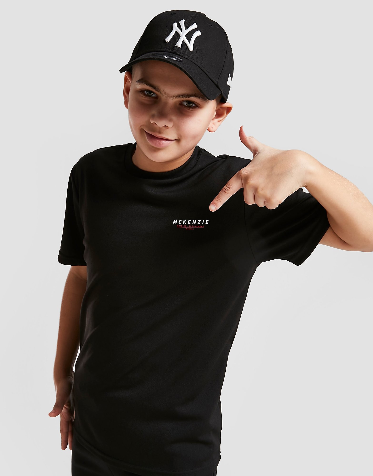 

McKenzie Essential Poly T-Shirt Junior - Only at JD - Black - Kids, Black