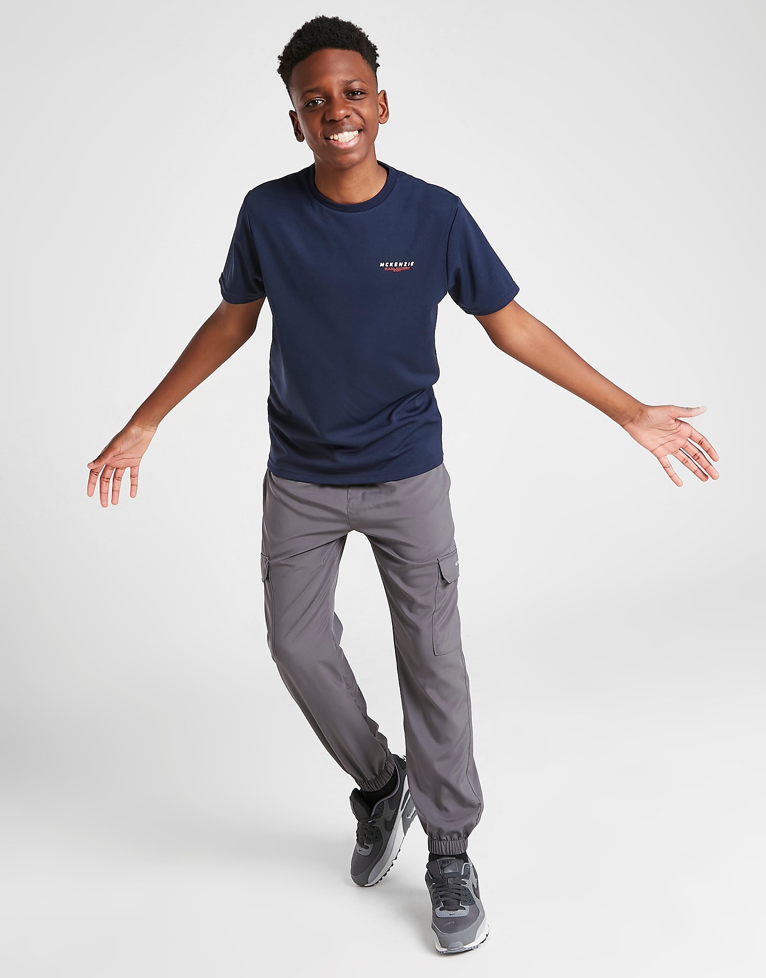 

McKenzie Essential Poly T-Shirt Junior - Only at JD - Blue - Kids, Blue