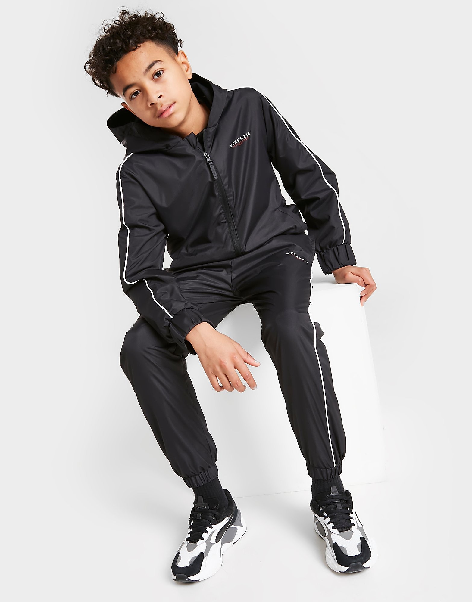 

McKenzie Bennie Woven Tracksuit Junior - Only at JD - Black - Kids, Black