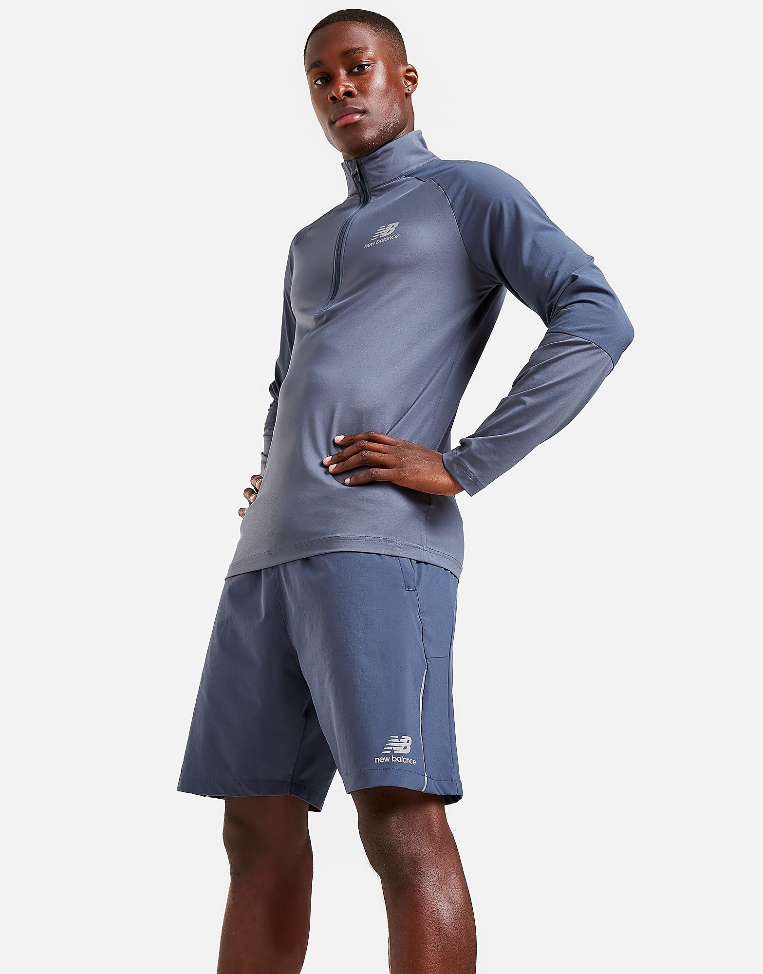 

New Balance Woven Shorts - Only at JD - Blue - Mens, Blue