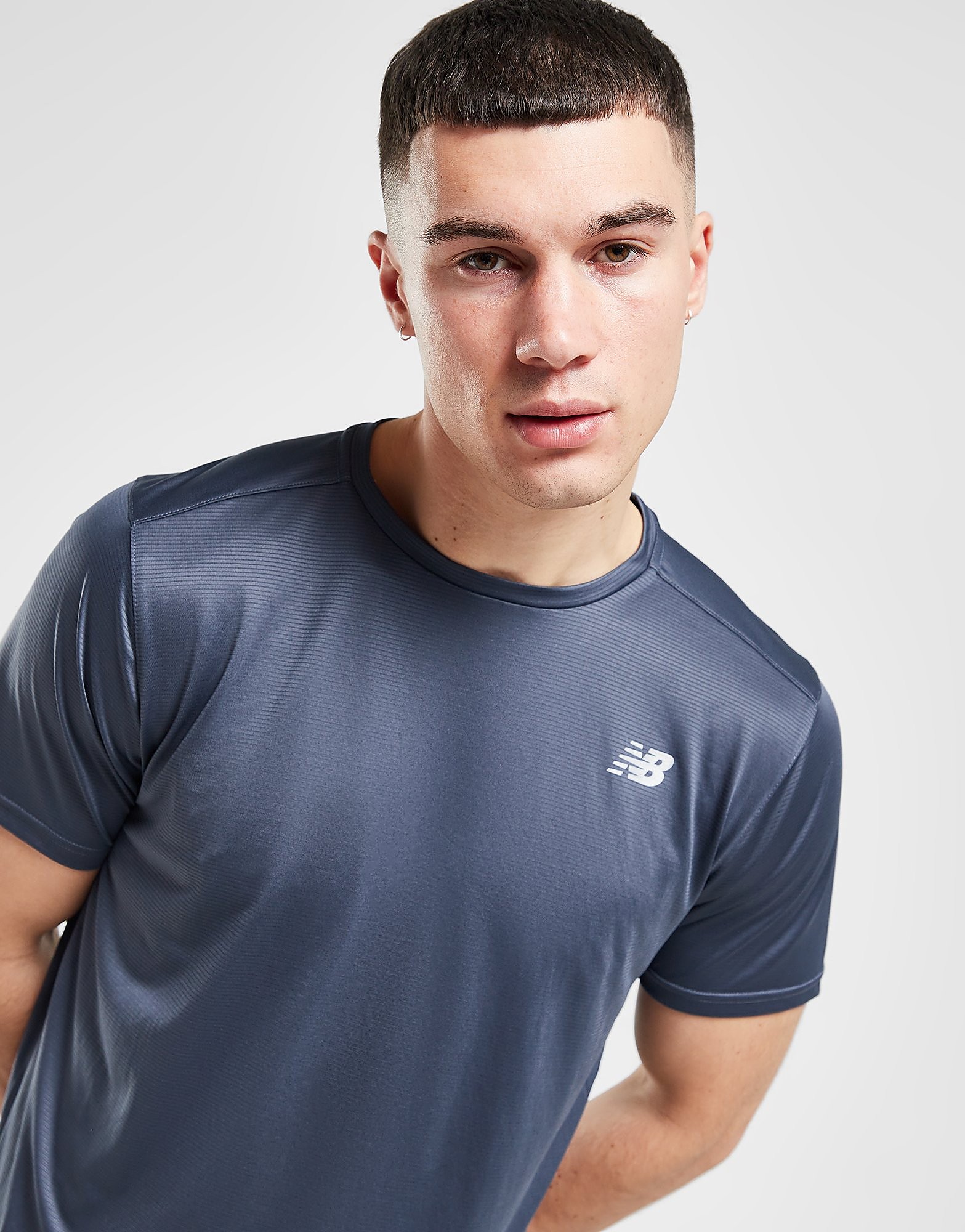 

New Balance Accelerate T-Shirt - Grey, Grey