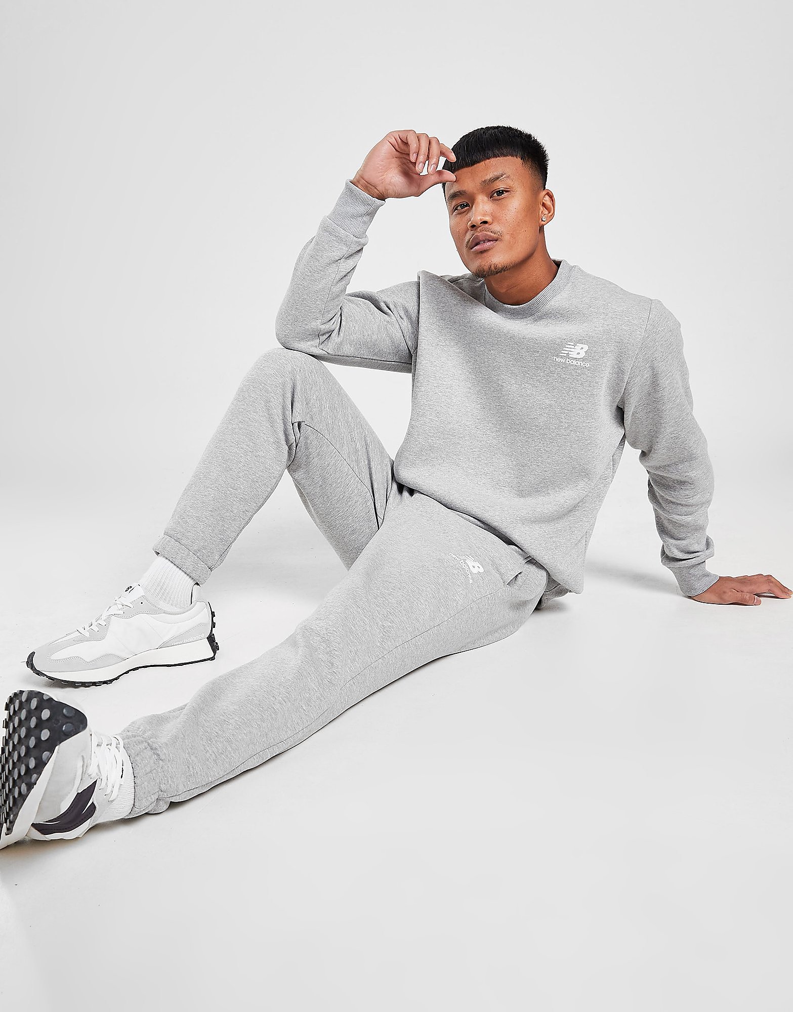

New Balance Fleece Joggers - Only at JD - Grey - Mens, Grey