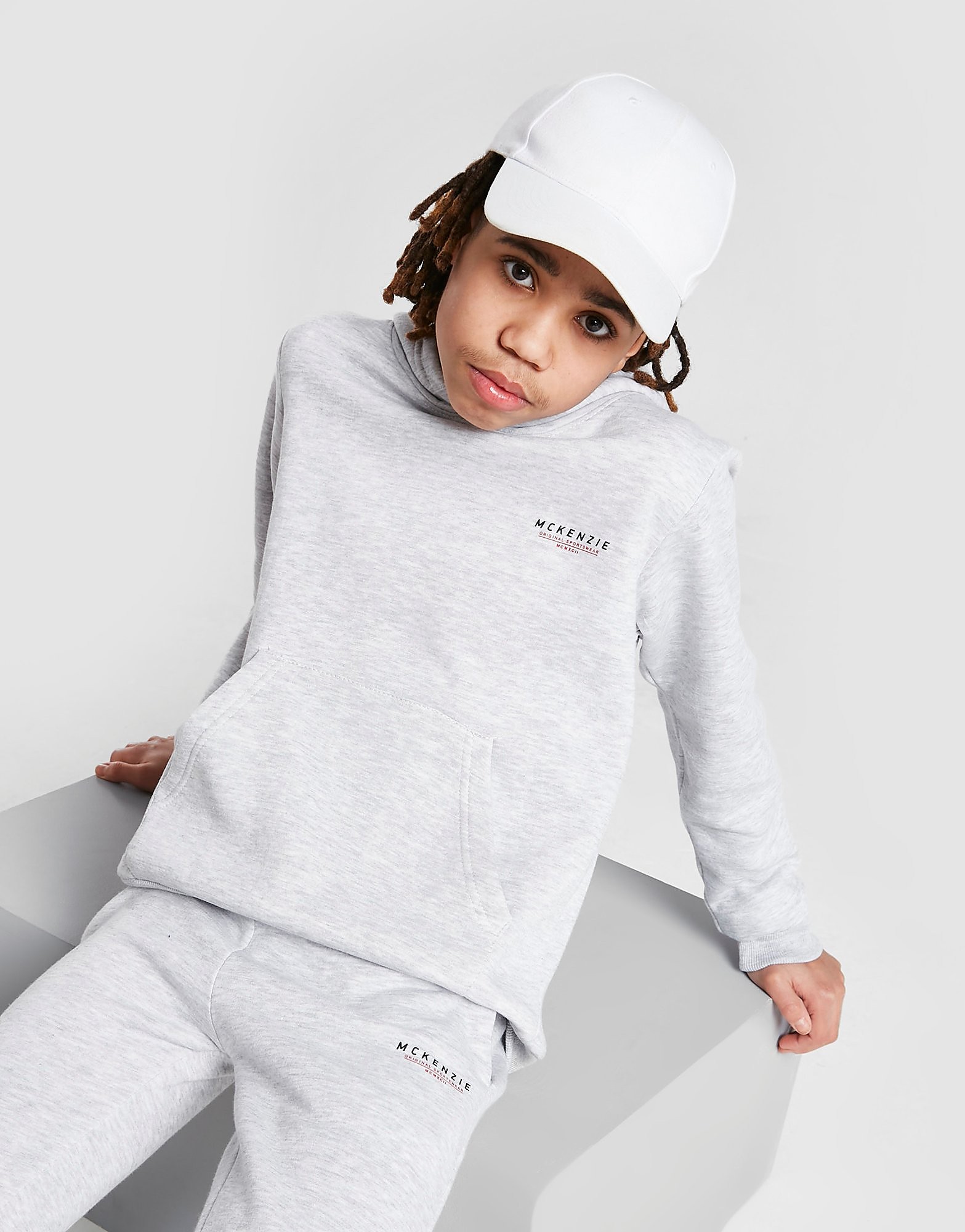 

McKenzie Essential 2 Overhead Hoodie Junior - Only at JD - Grey - Kids, Grey