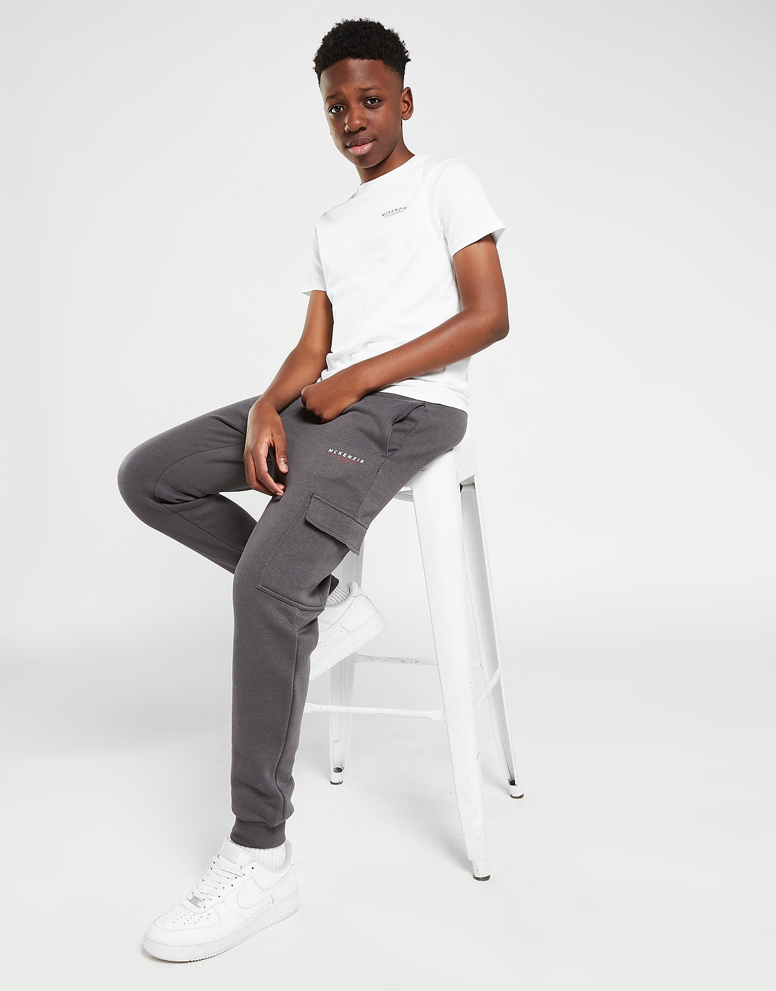 

McKenzie Essential Cargo Joggers Junior - Only at JD - Grey - Kids, Grey