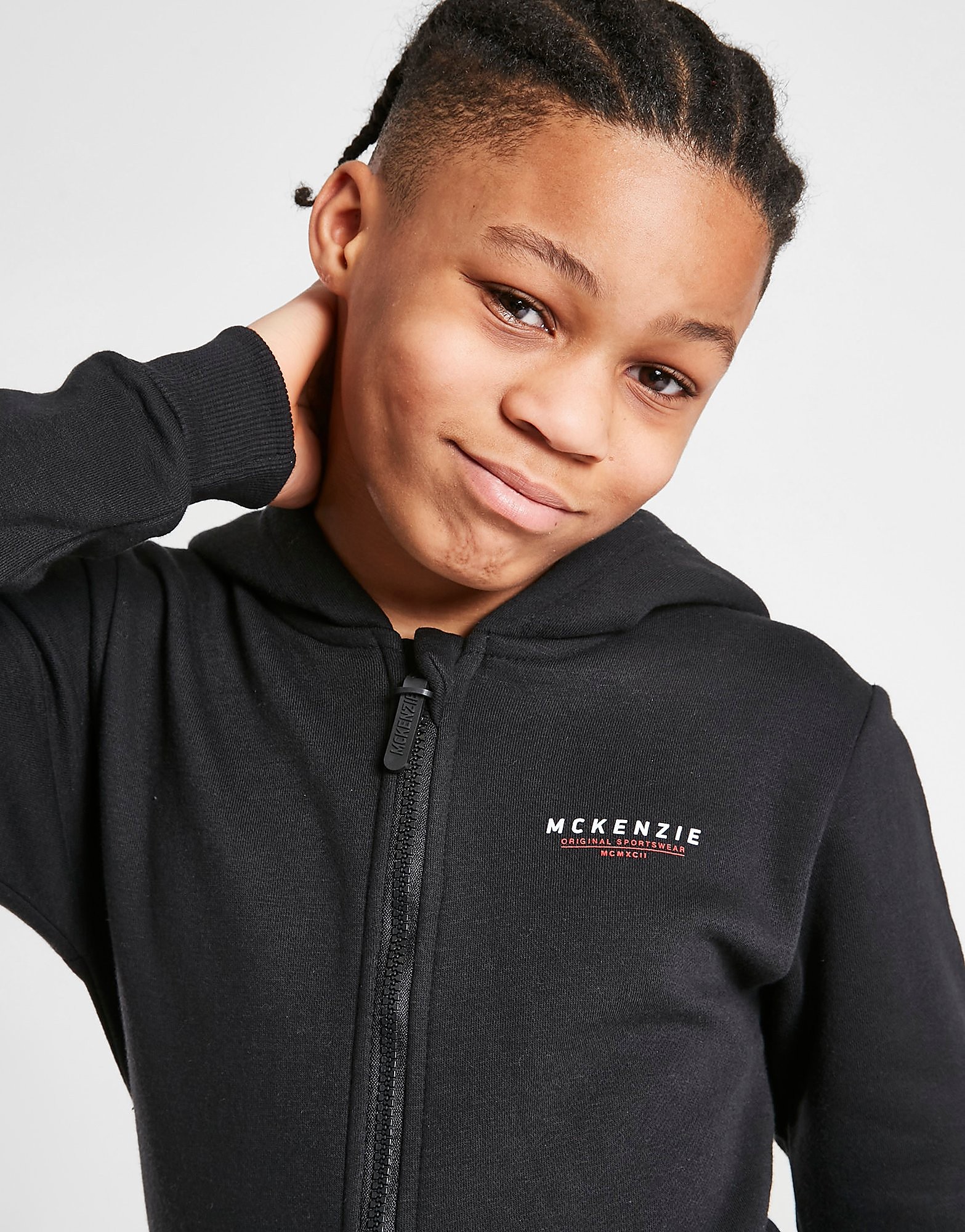 

McKenzie Essential Full Zip Hoodie Junior - Only at JD - Black - Kids, Black