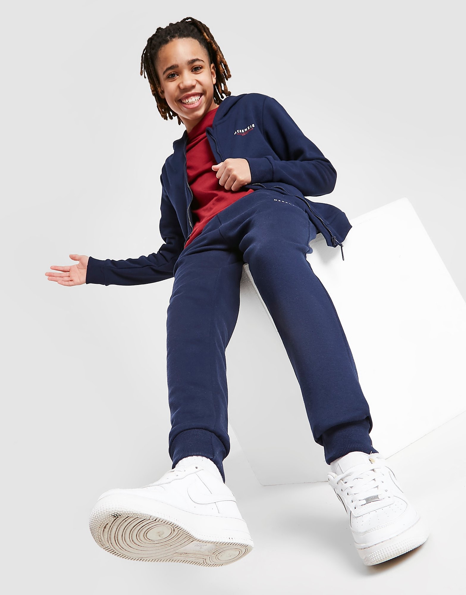 

McKenzie Essential Full Zip Tracksuit Junior - Only at JD - Blue - Kids, Blue