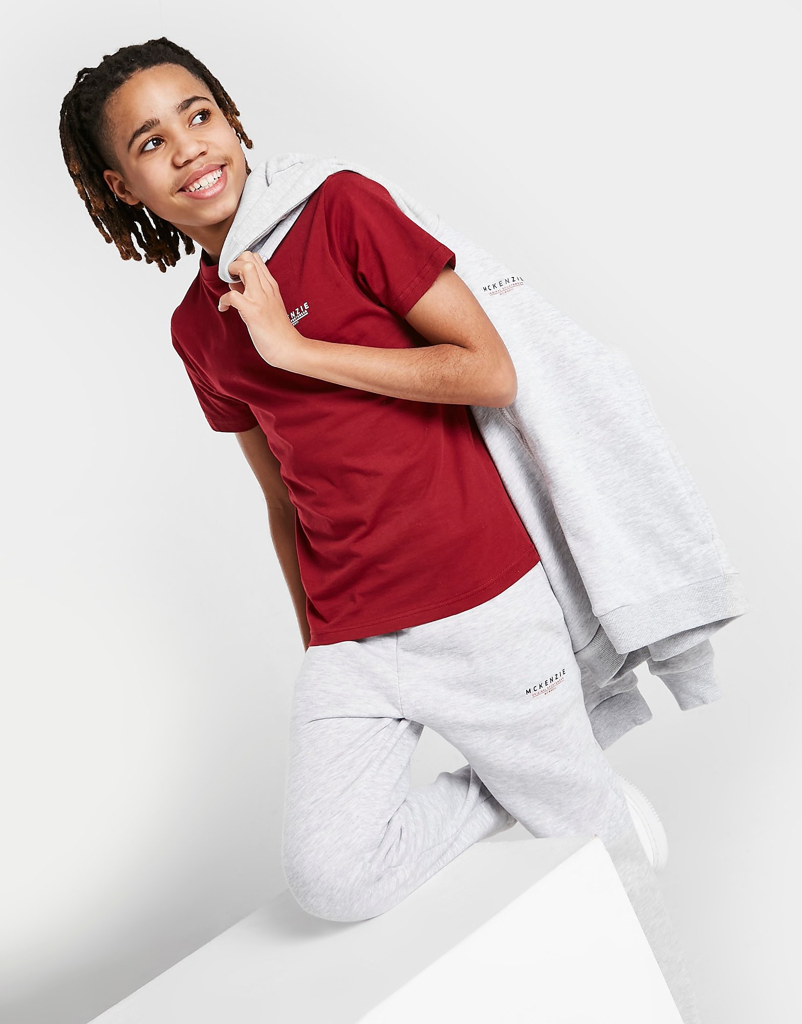

McKenzie Essential Full Zip Tracksuit Junior - Only at JD - Grey - Kids, Grey