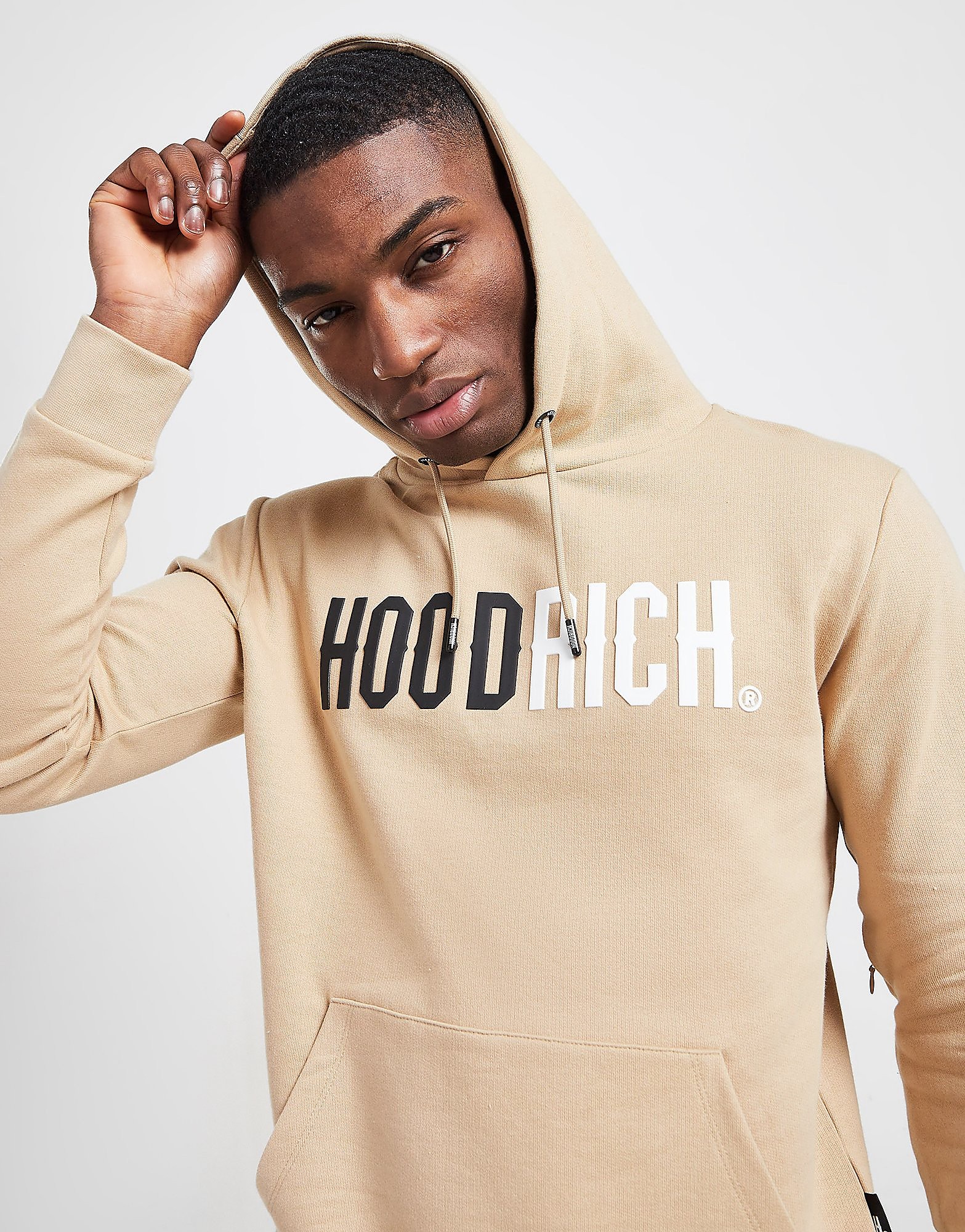 

Hoodrich Splitter Hoodie - Only at JD - Beige - Mens, Beige