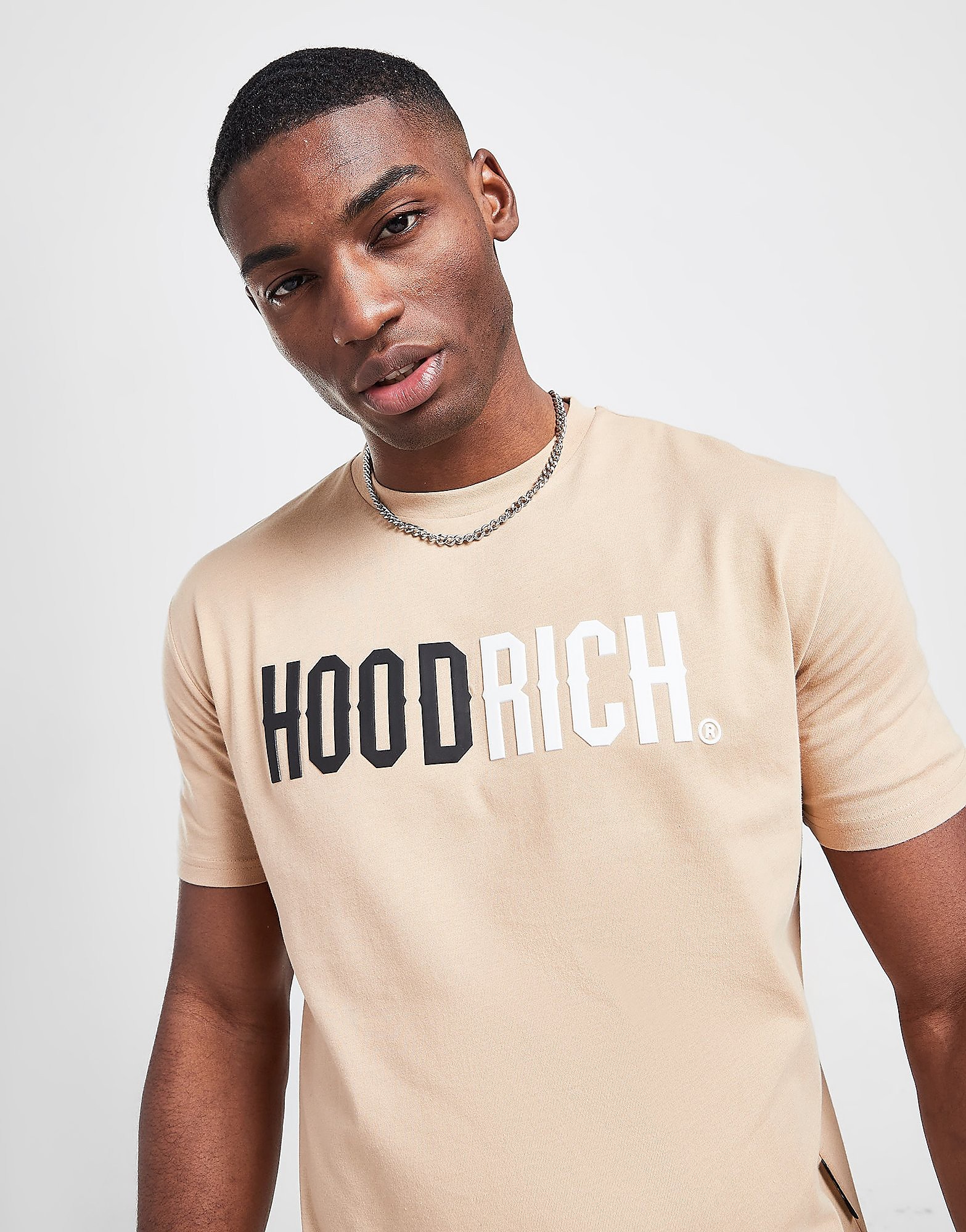 

Hoodrich Splitter T-Shirt - Only at JD - Beige, Beige