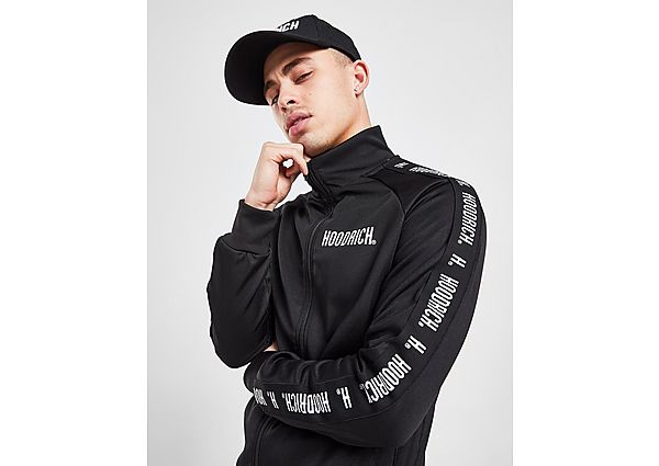 Hoodrich Tape Poly Track Top - Only at JD - Black - Mens, Black