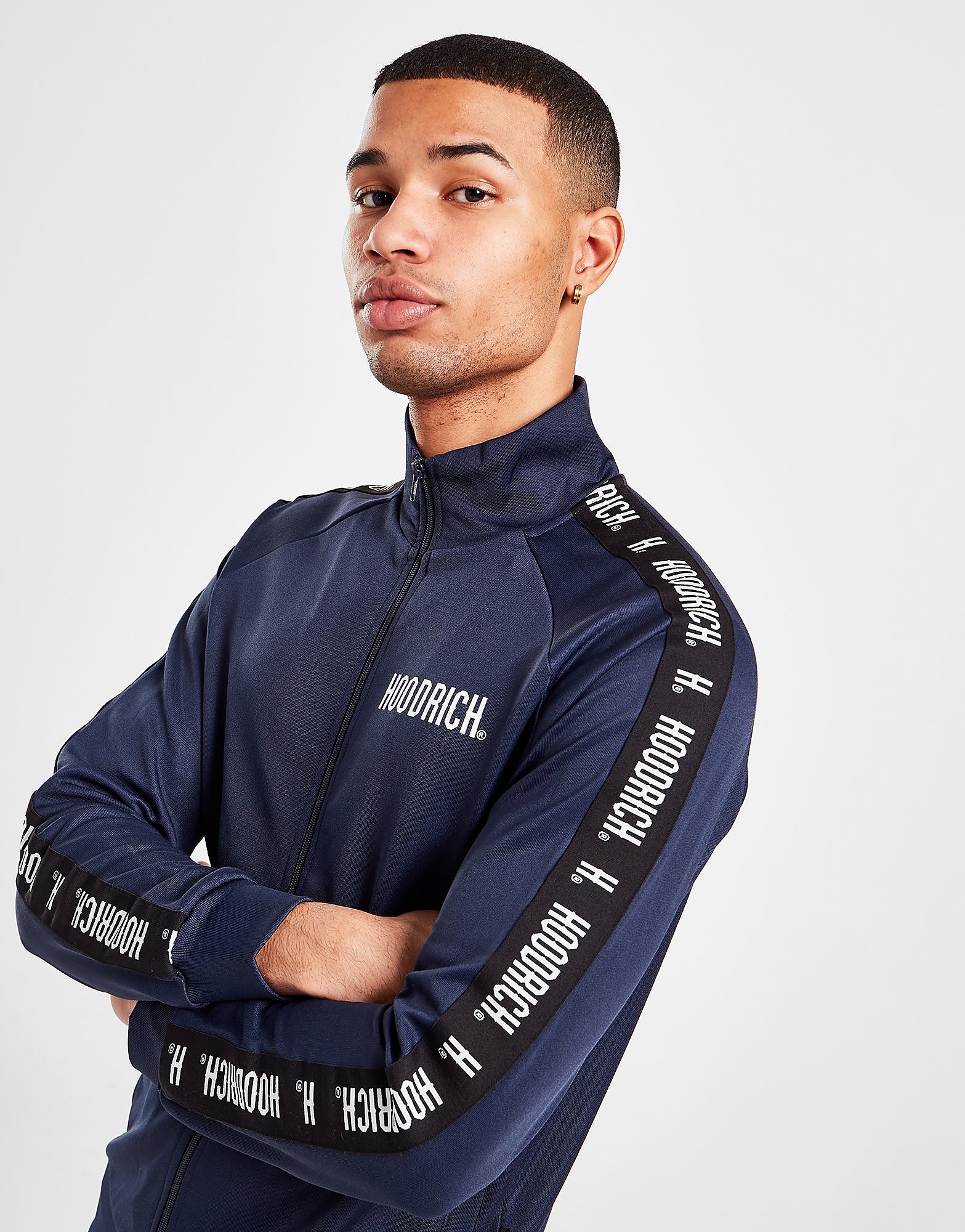

Hoodrich Tape Poly Track Top - Only at JD - Blue - Mens, Blue