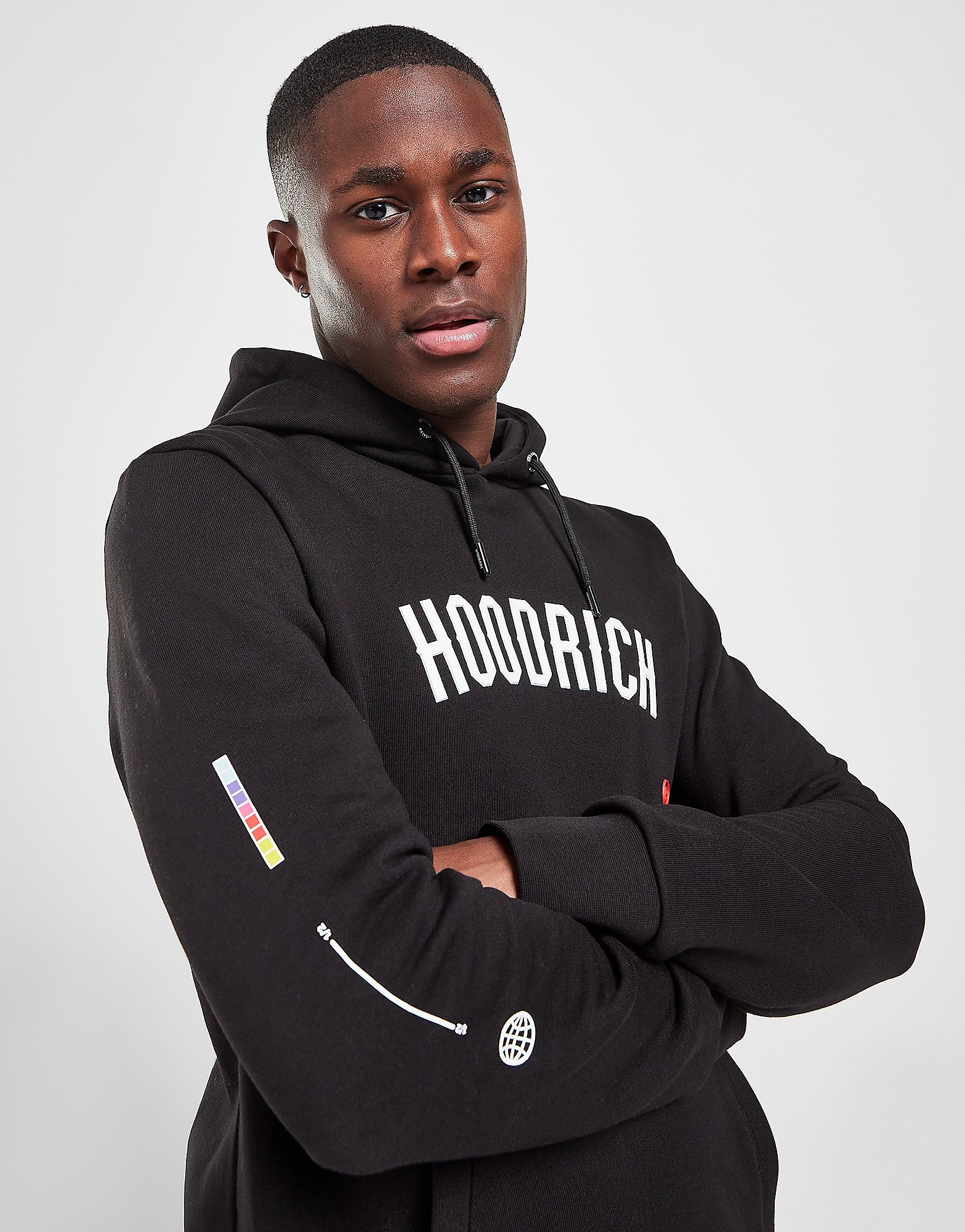 Hoodrich Import Hoodie - Black - Mens, Black