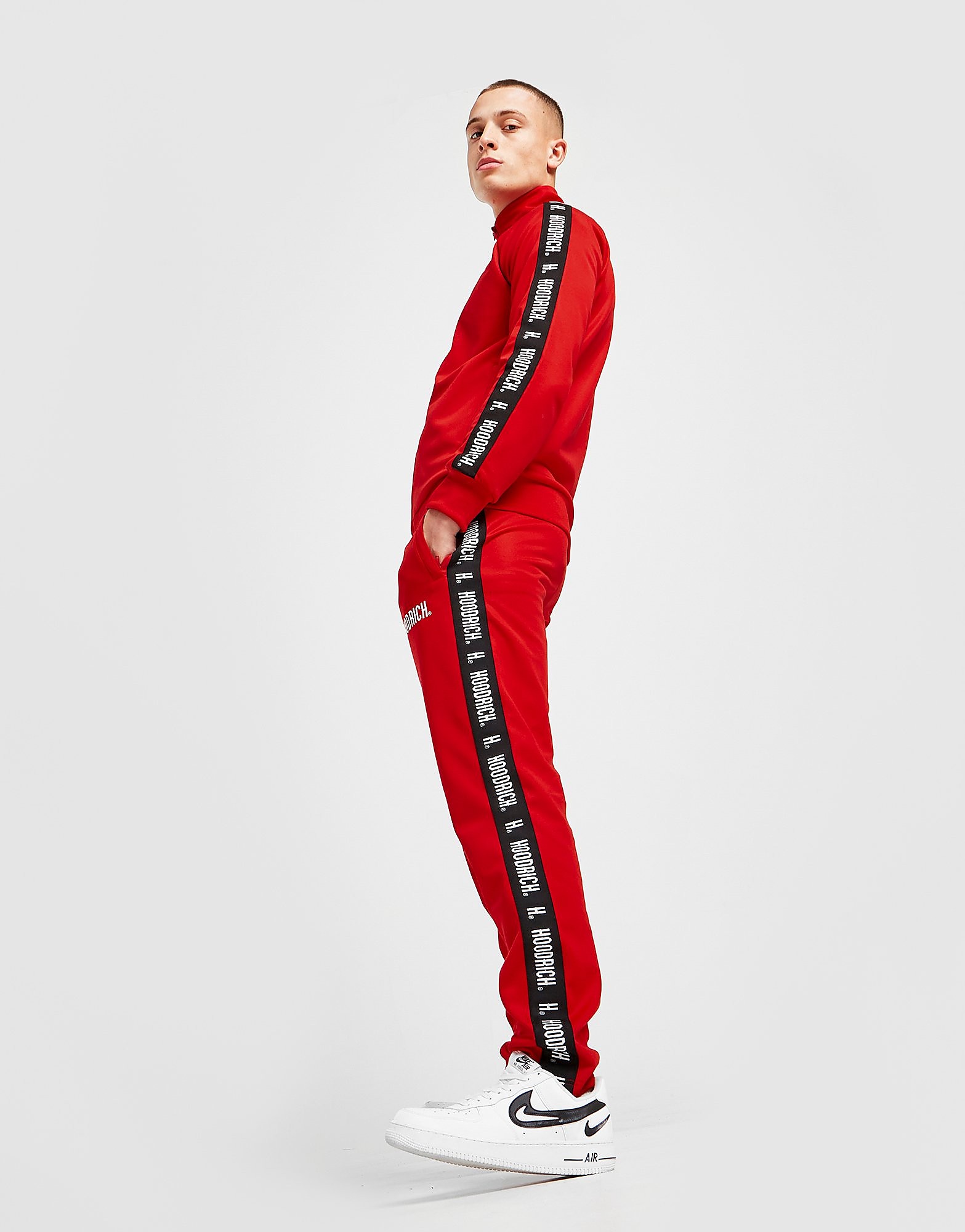 

Hoodrich Tape Poly Track Pants - Only at JD - Red - Mens, Red