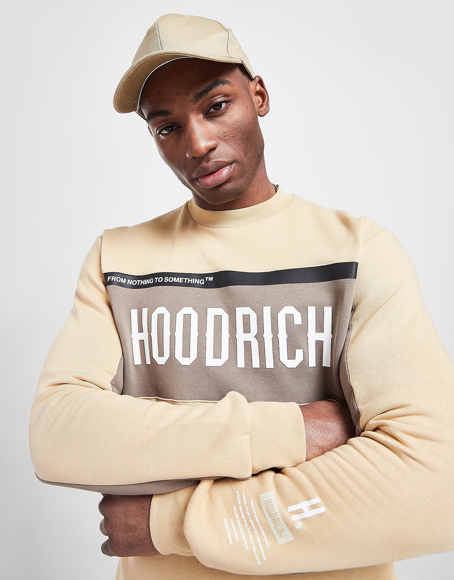 Hoodrich Rosco Sweatshirt - Beige - Mens, Beige