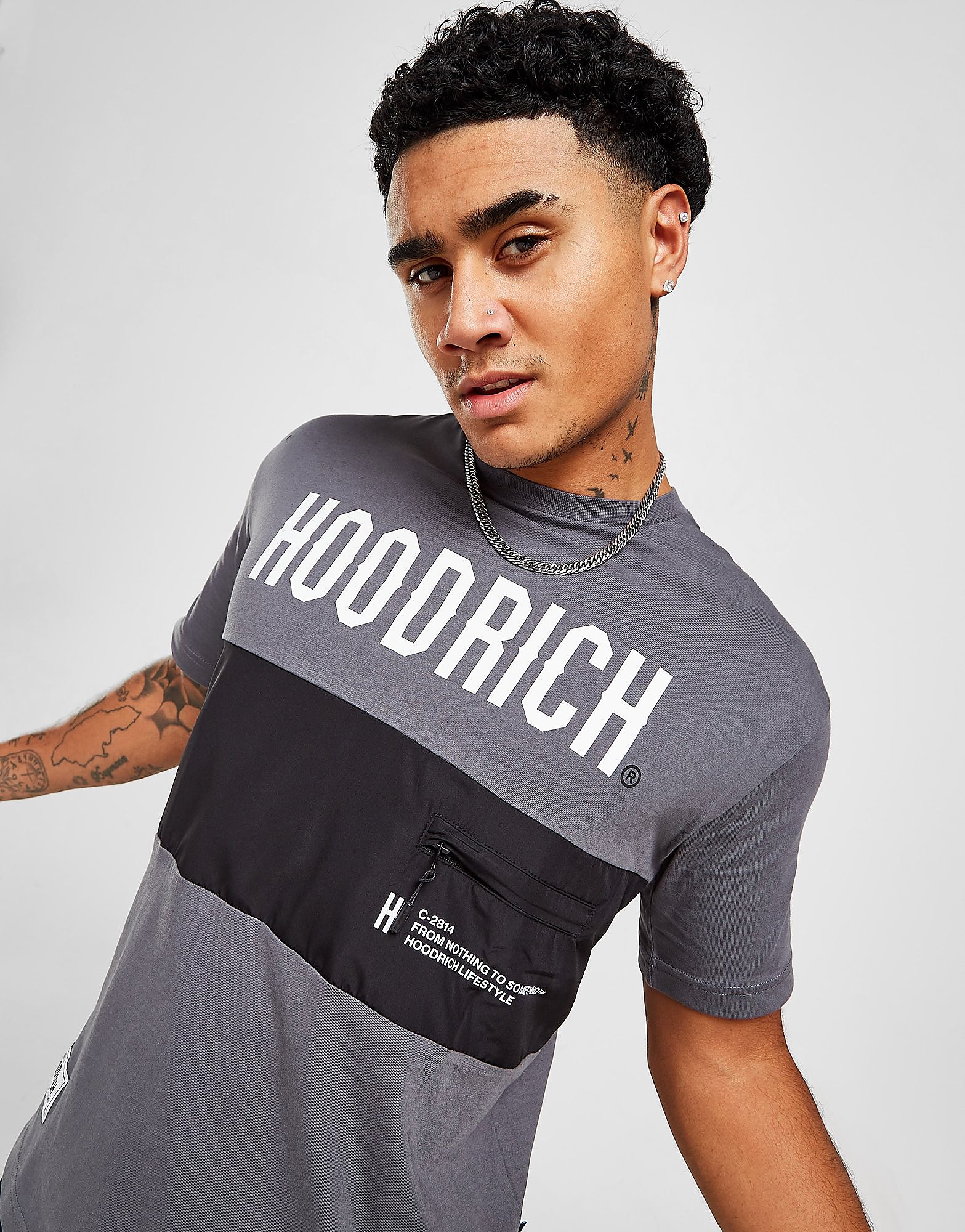 

Hoodrich Tense T-Shirt - Grey, Grey