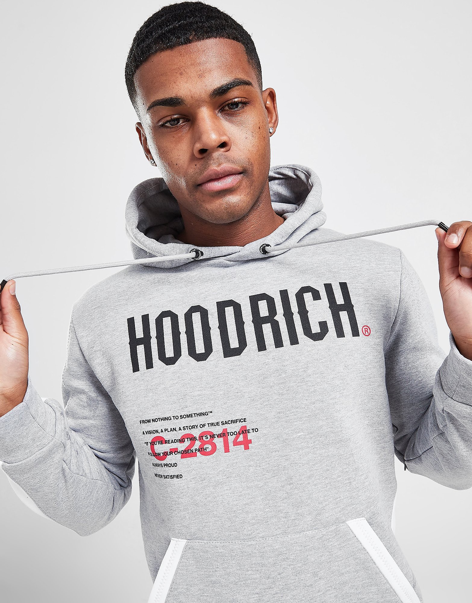 

Hoodrich Aspire Overhead Hoodie - Grey - Mens, Grey