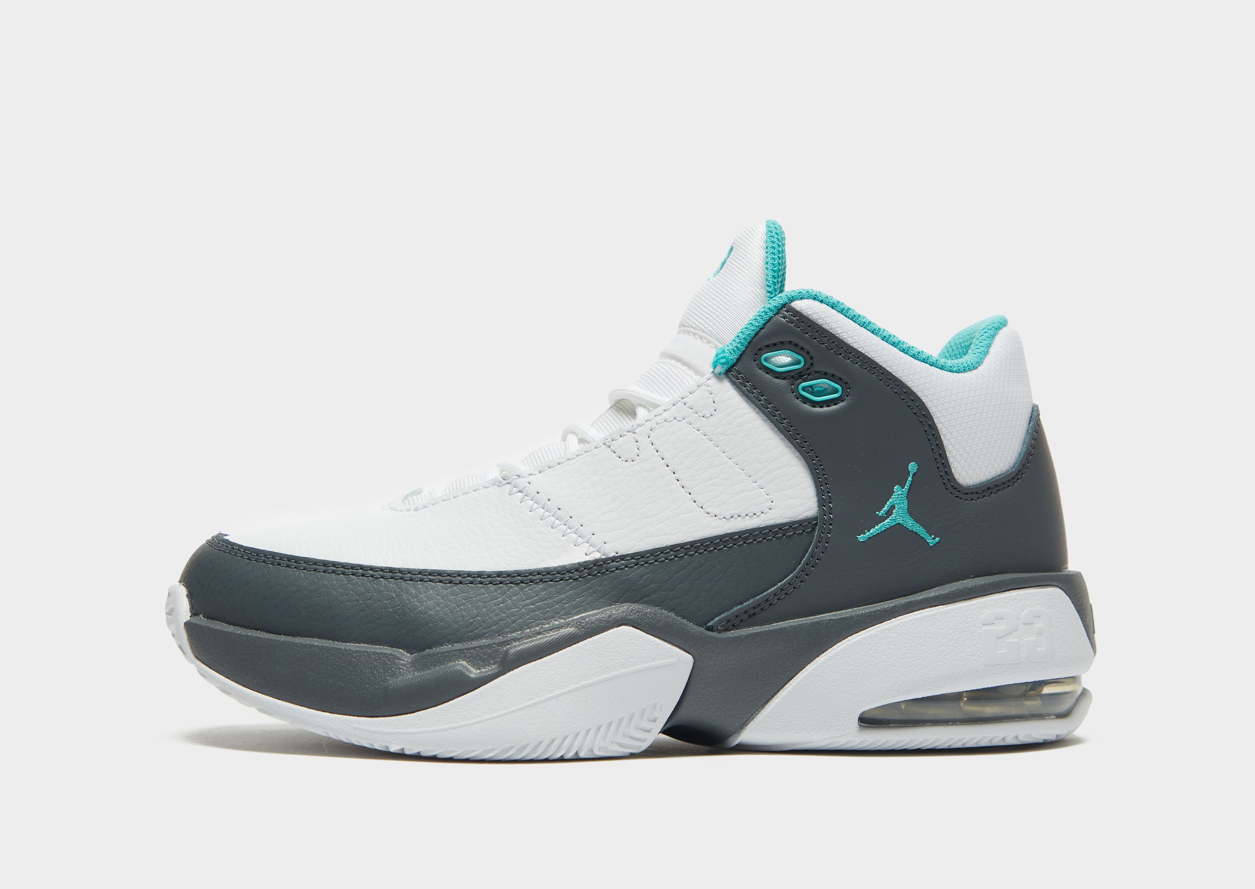 

Jordan Max Aura 3 Junior - White/Flint Grey/Washed Teal - Kids, White/Flint Grey/Washed Teal